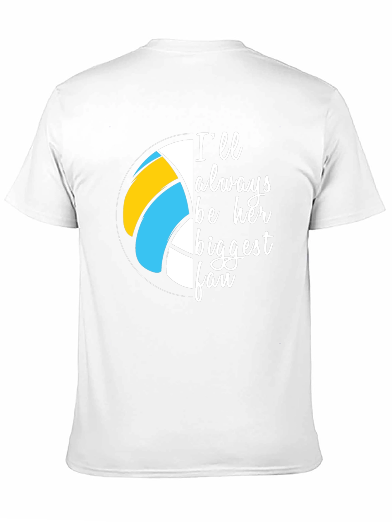 Volleyball Fan T-Shirt - Always Her Biggest Fan