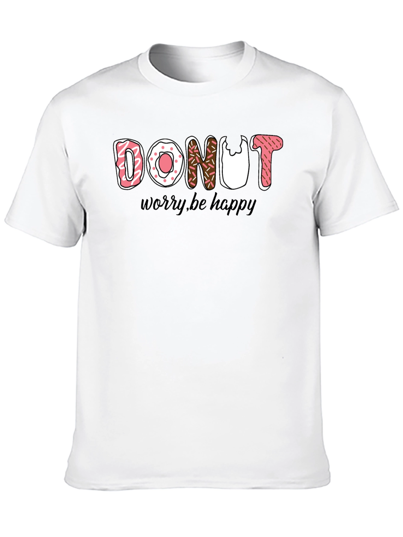 Donut Worry Be Happy T-Shirt