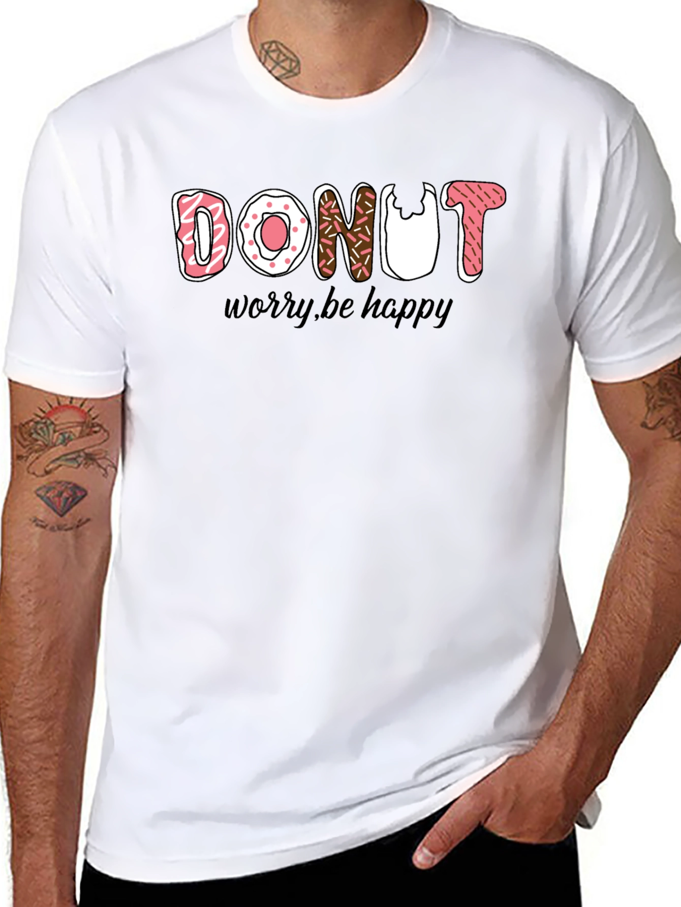 Donut Worry Be Happy T-Shirt