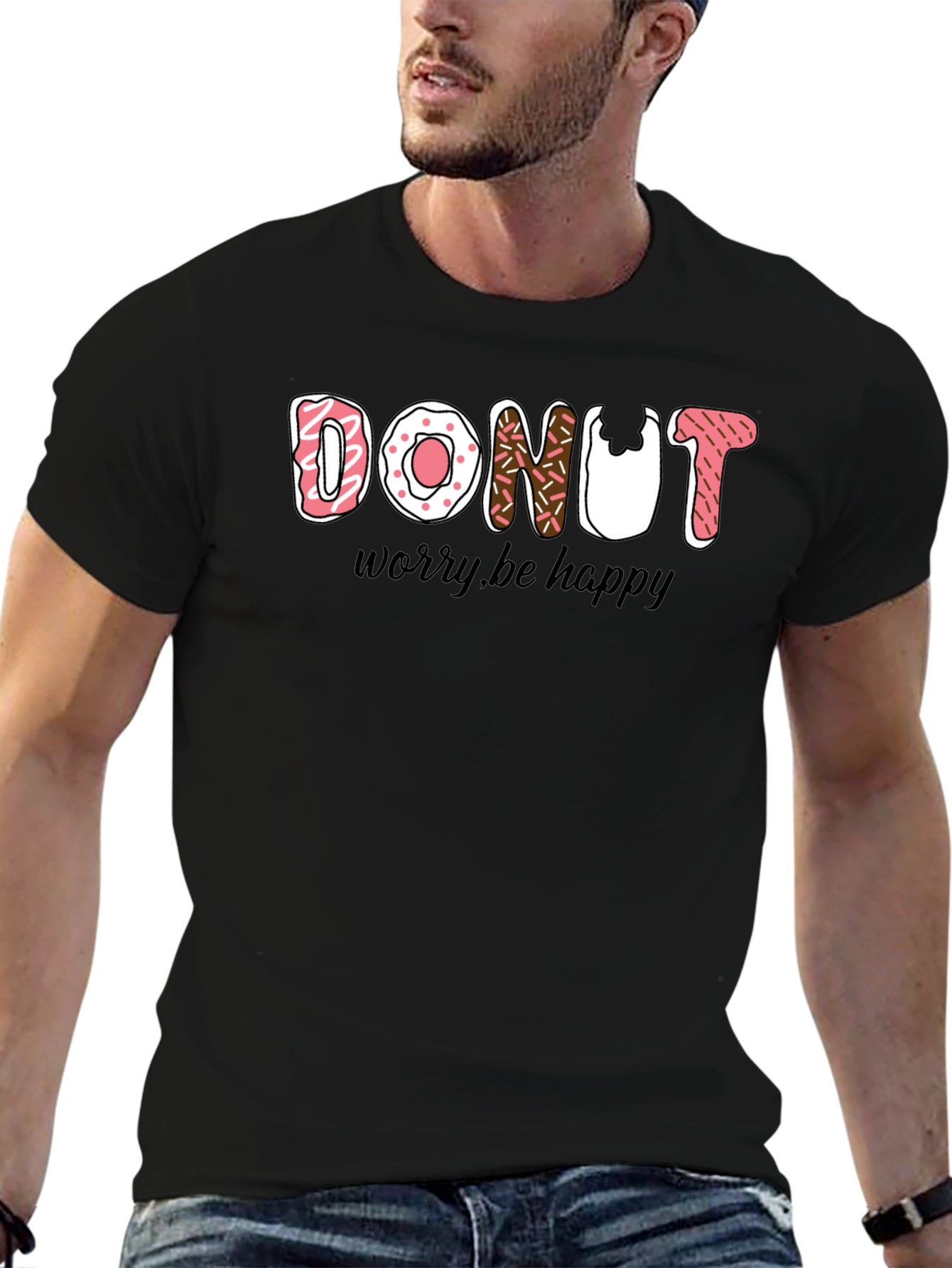 Donut Worry Be Happy T-Shirt