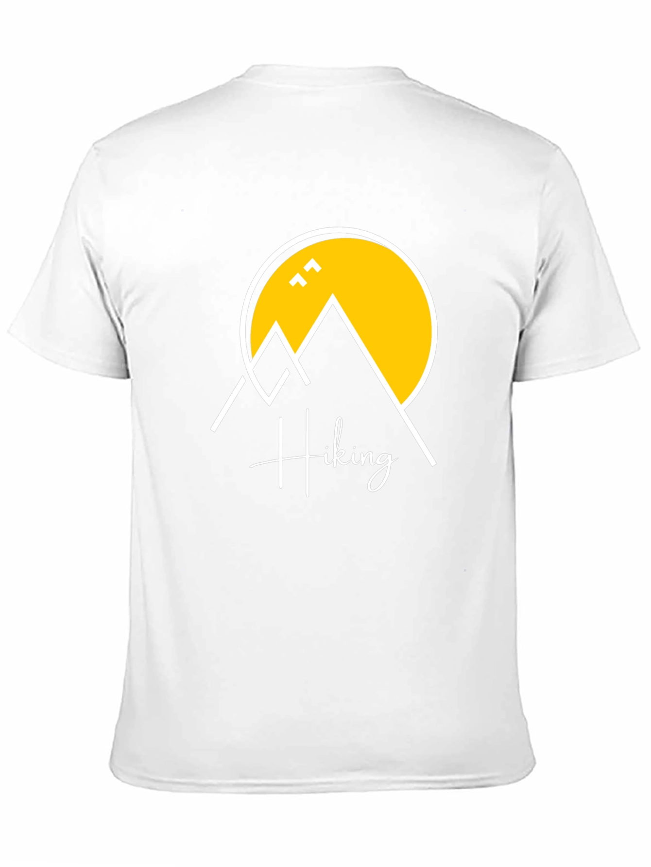 Hiking Graphic T-Shirt - Black Cotton Tee