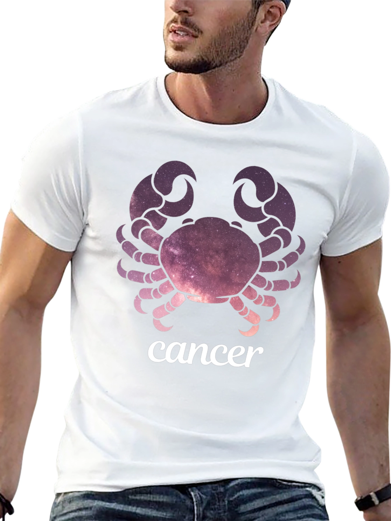 Cancer Zodiac Graphic T-Shirt