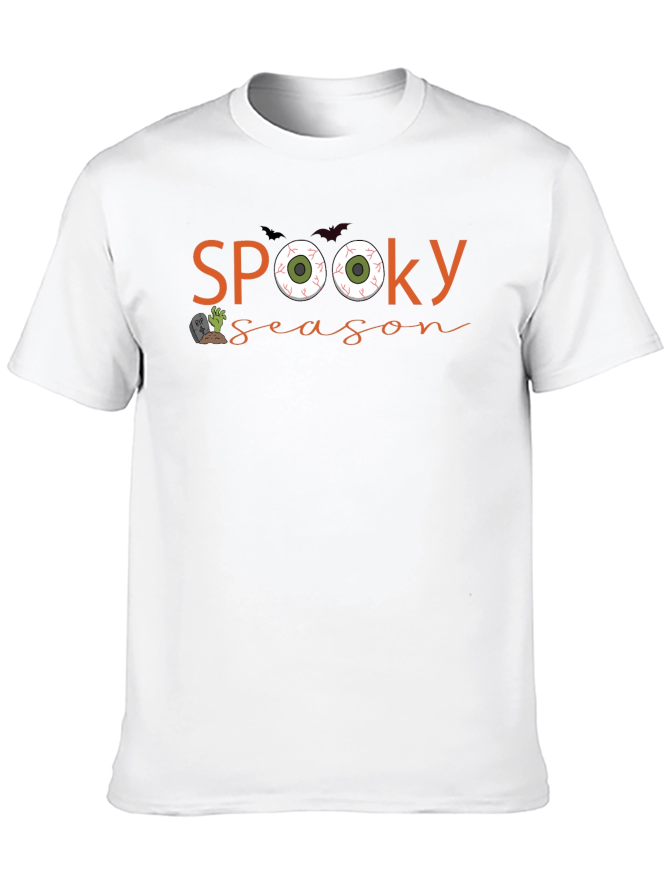 Spooky Season Graphic Tee - Halloween Style