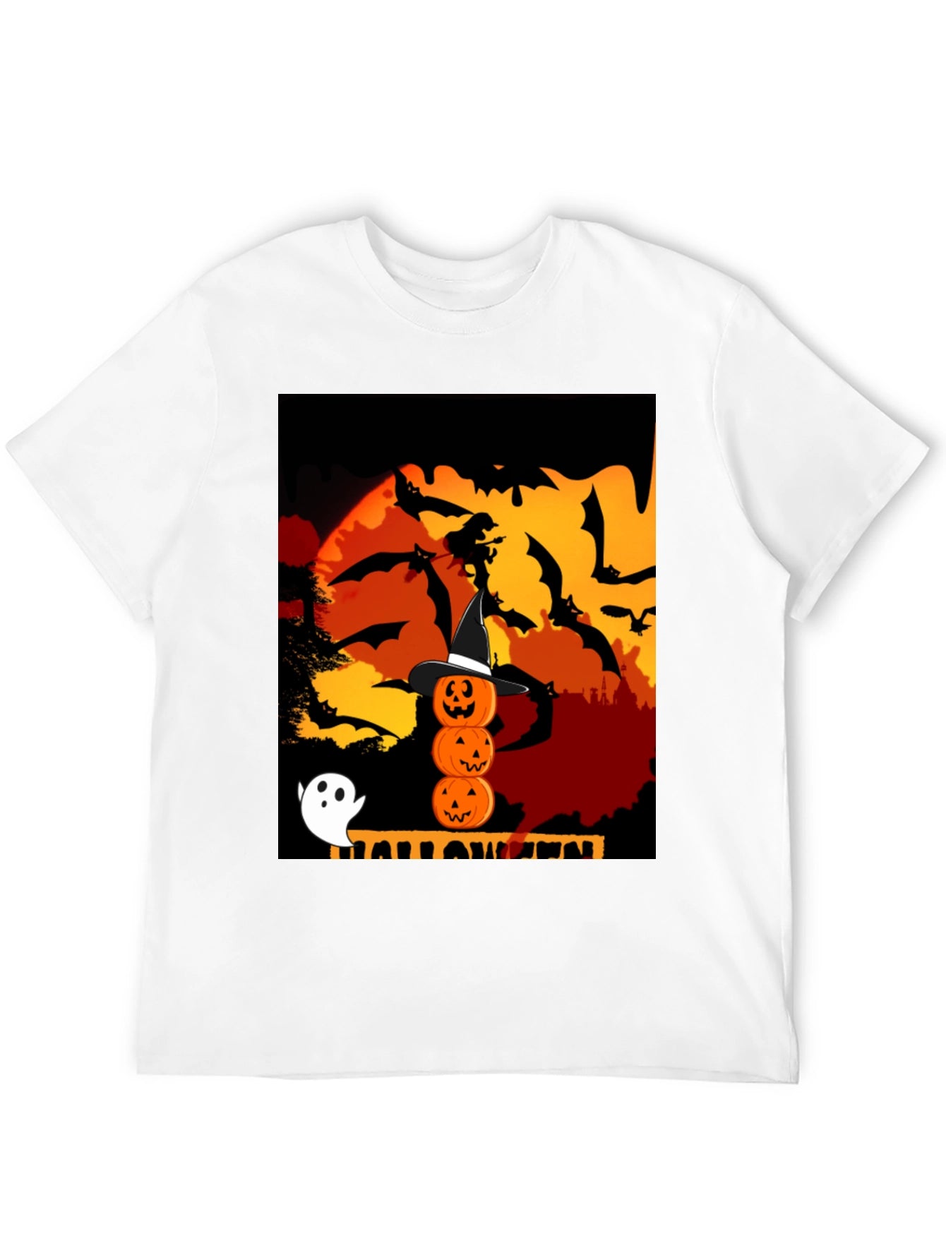 Halloween Graphic Tee - Spooky Season Shirt