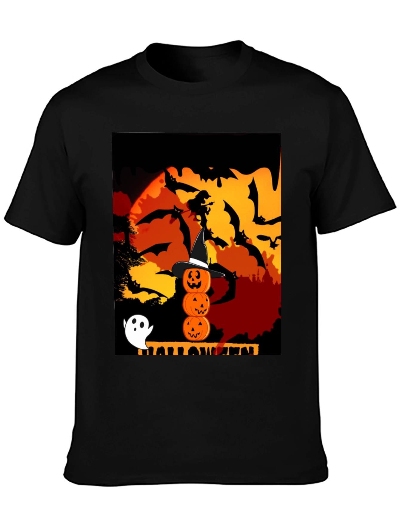 Halloween Graphic Tee - Spooky Season Shirt