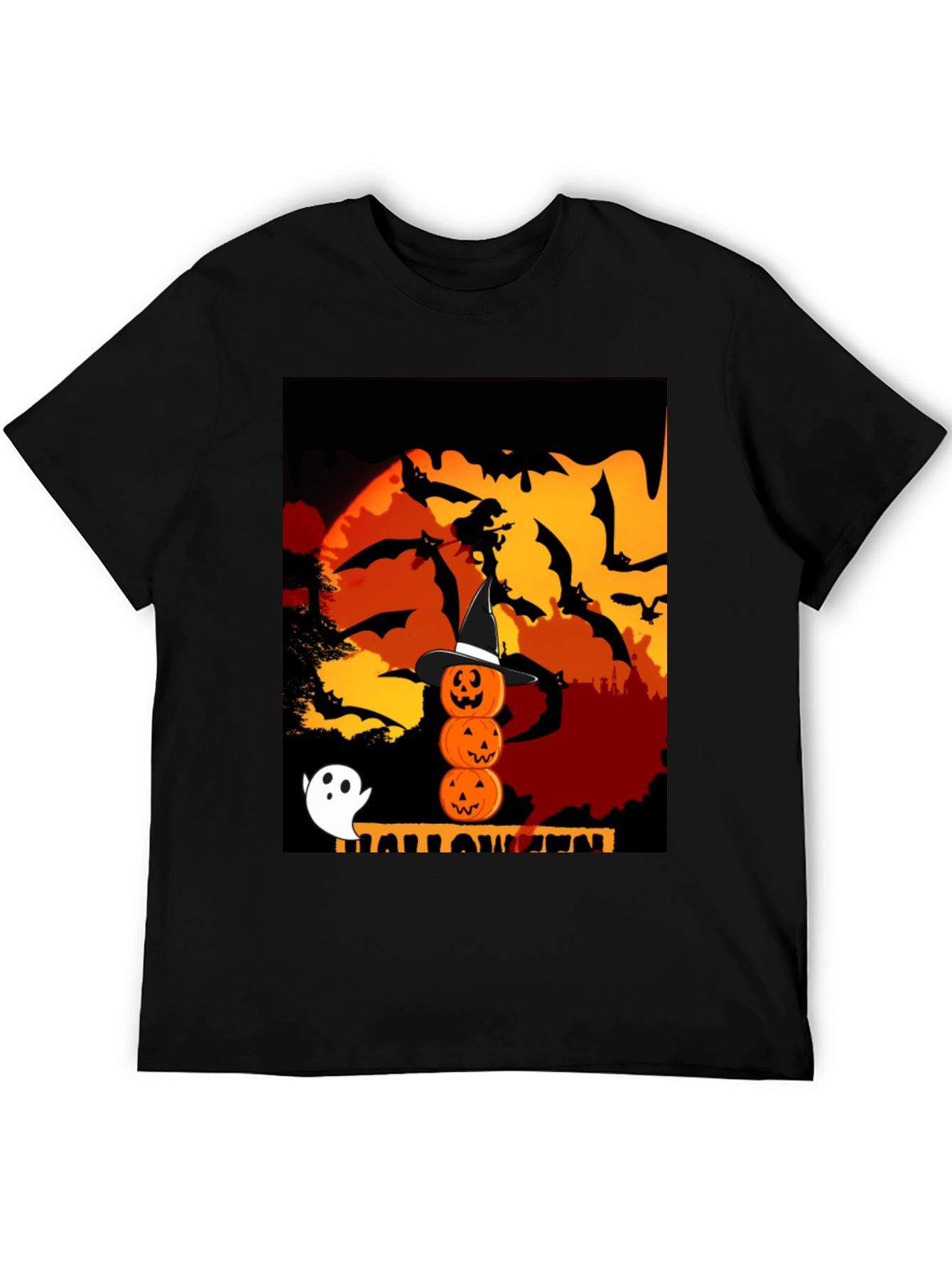 Halloween Graphic Tee - Spooky Season Shirt