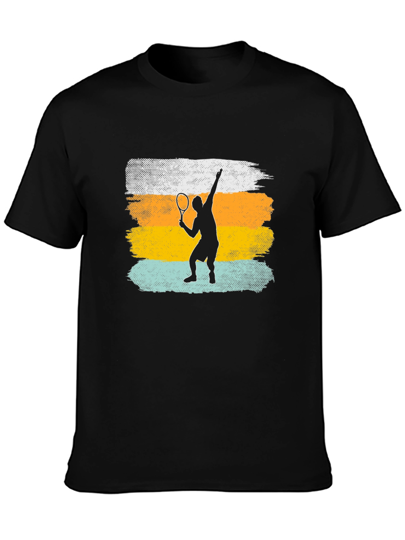 Tennis Player Graphic Tee - Serve Up Style!