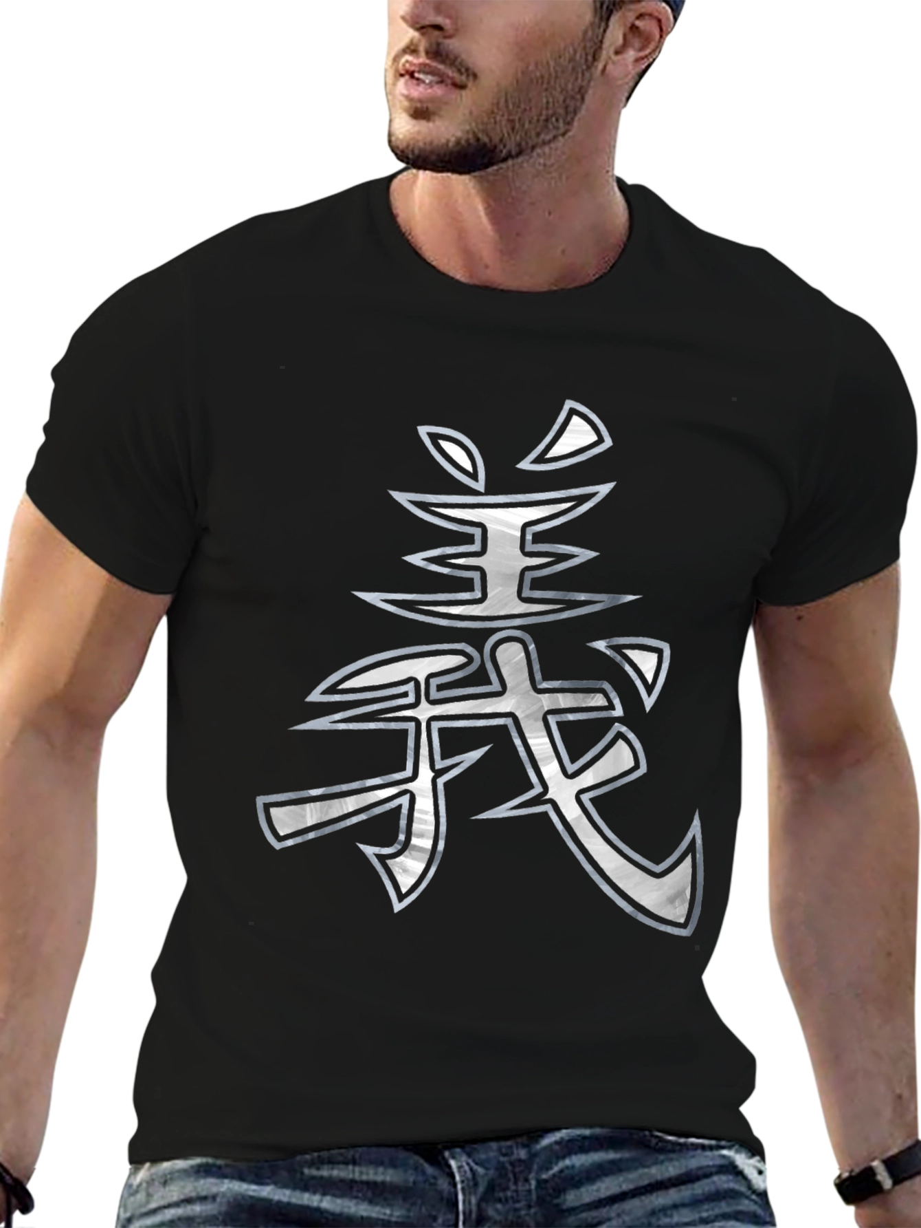 Kanji Graphic Black T-Shirt