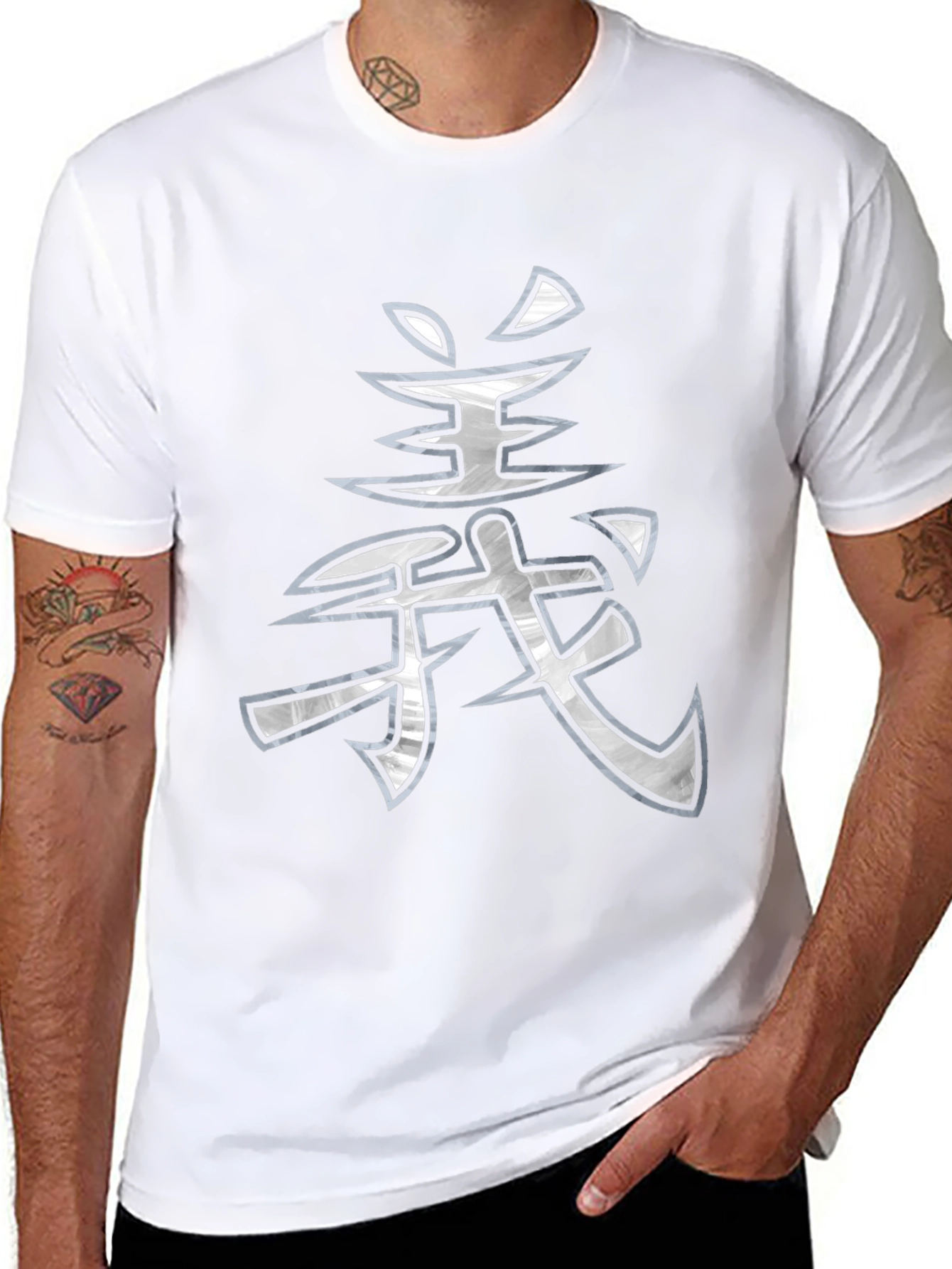 Kanji Graphic Black T-Shirt