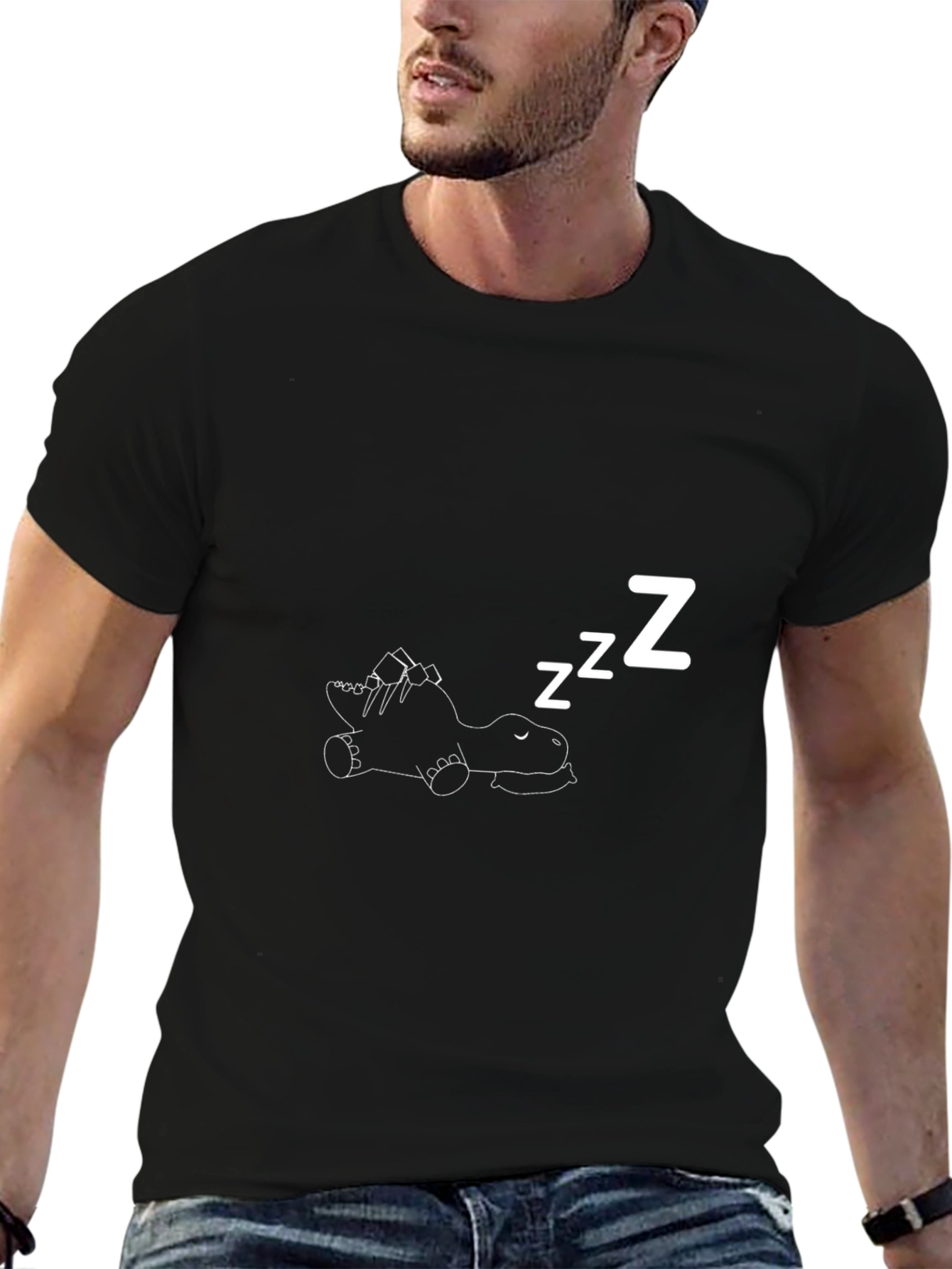 Sleeping Dino Graphic Tee