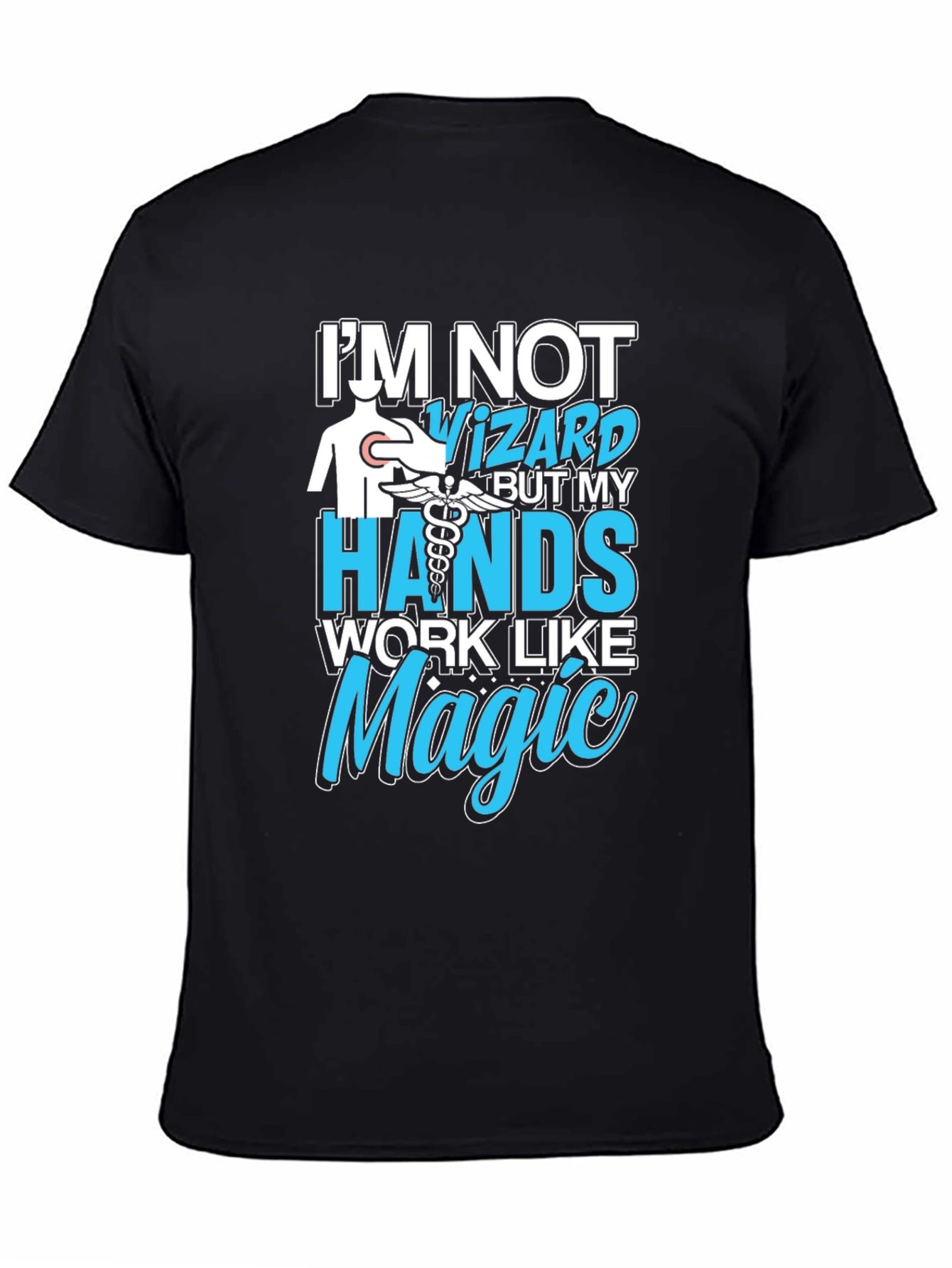 Medical Magic T-Shirt - Healing Hands Graphic Tee