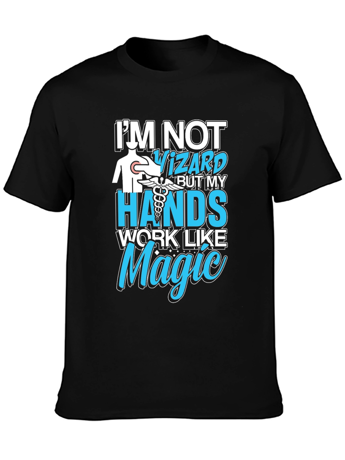 Medical Magic T-Shirt - Healing Hands Graphic Tee