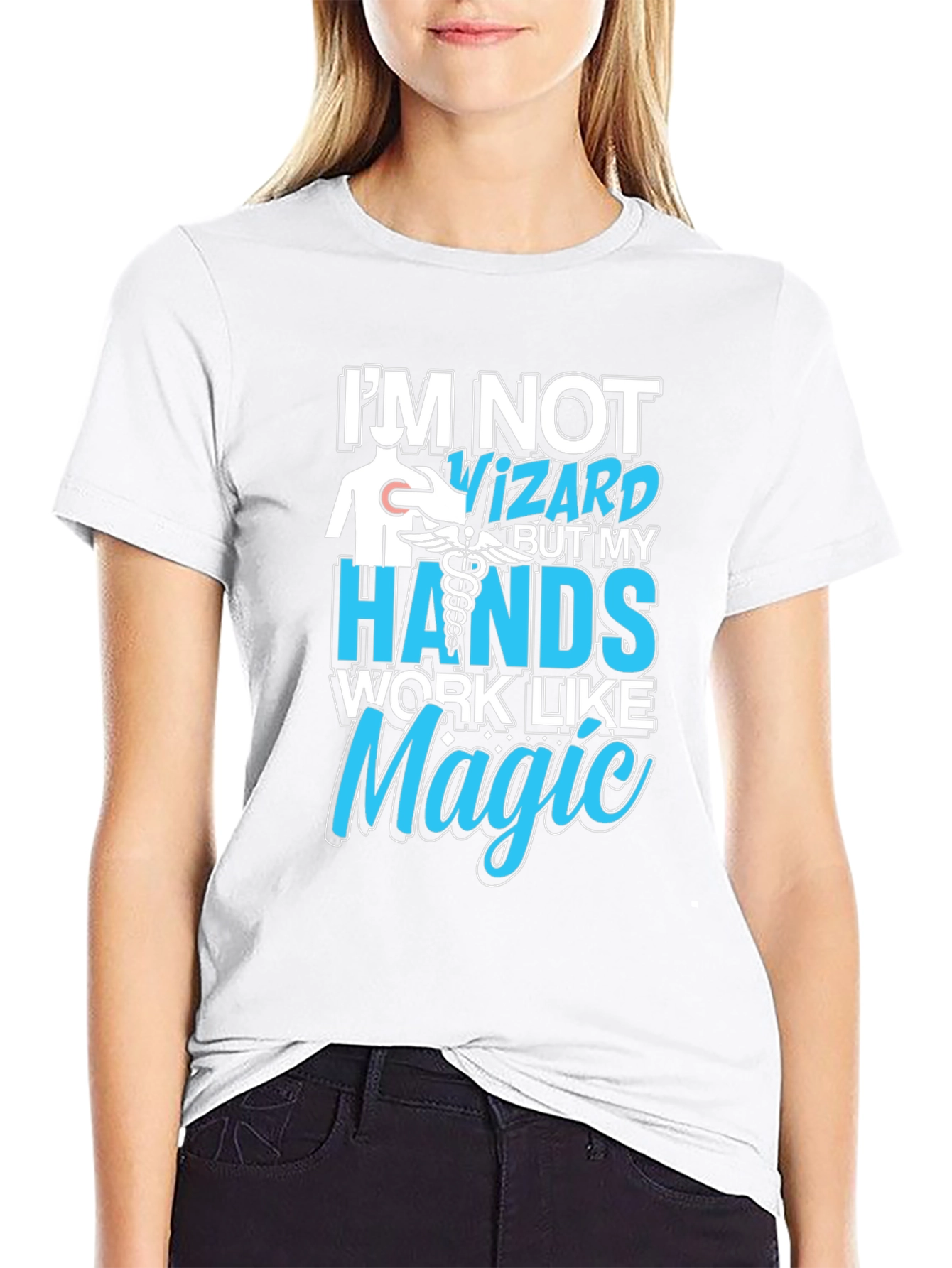 Medical Magic T-Shirt - Healing Hands Graphic Tee