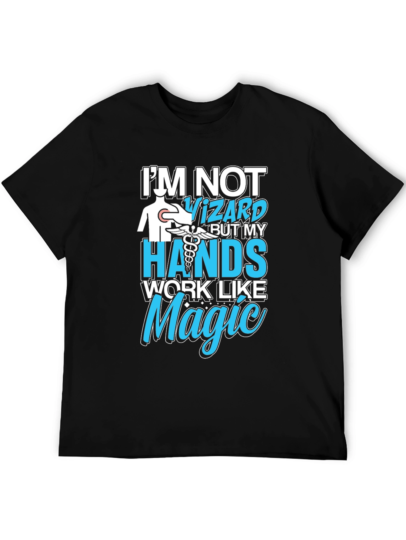 Medical Magic T-Shirt - Healing Hands Graphic Tee