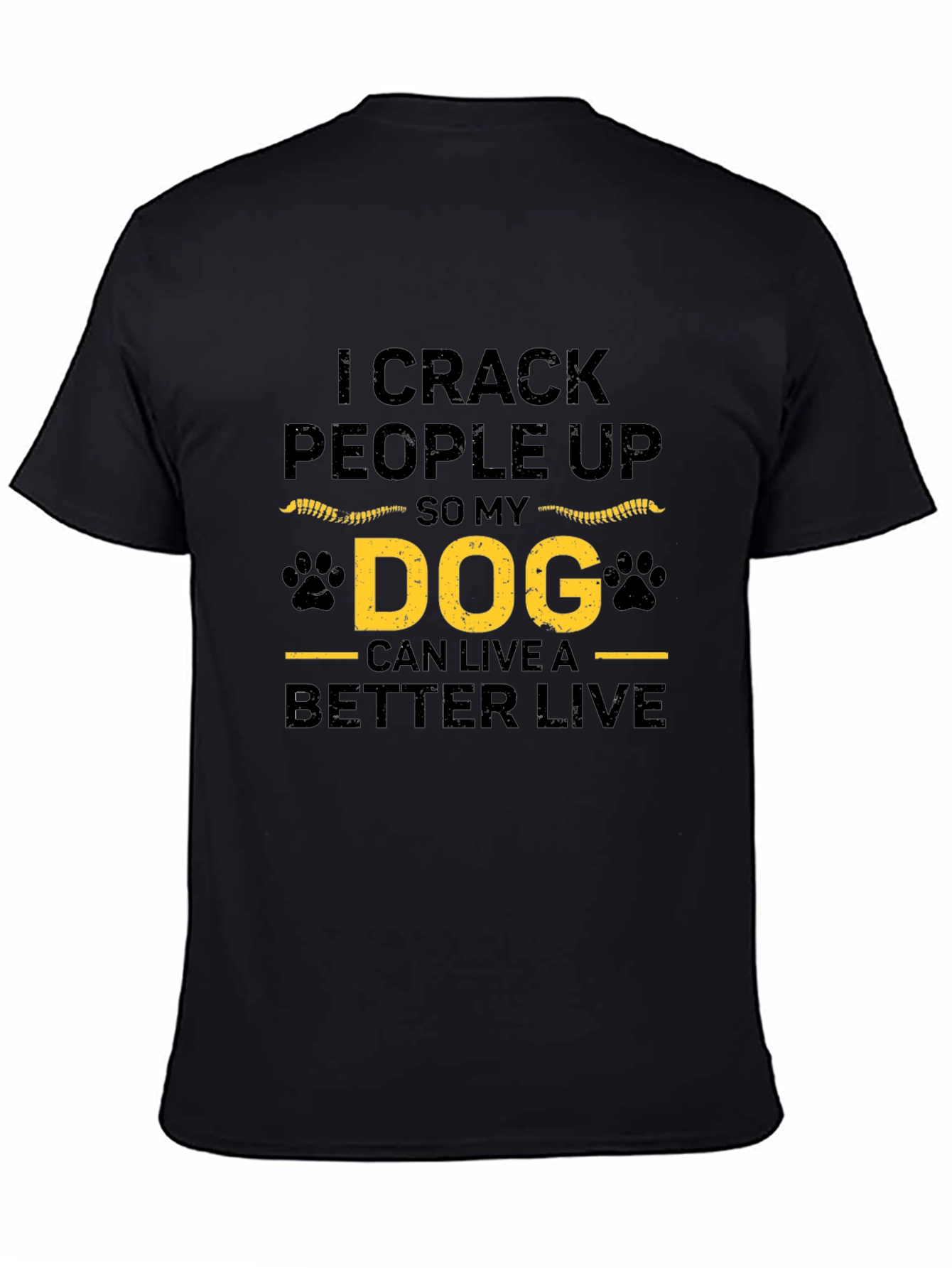 I Crack People Up Dog T-Shirt