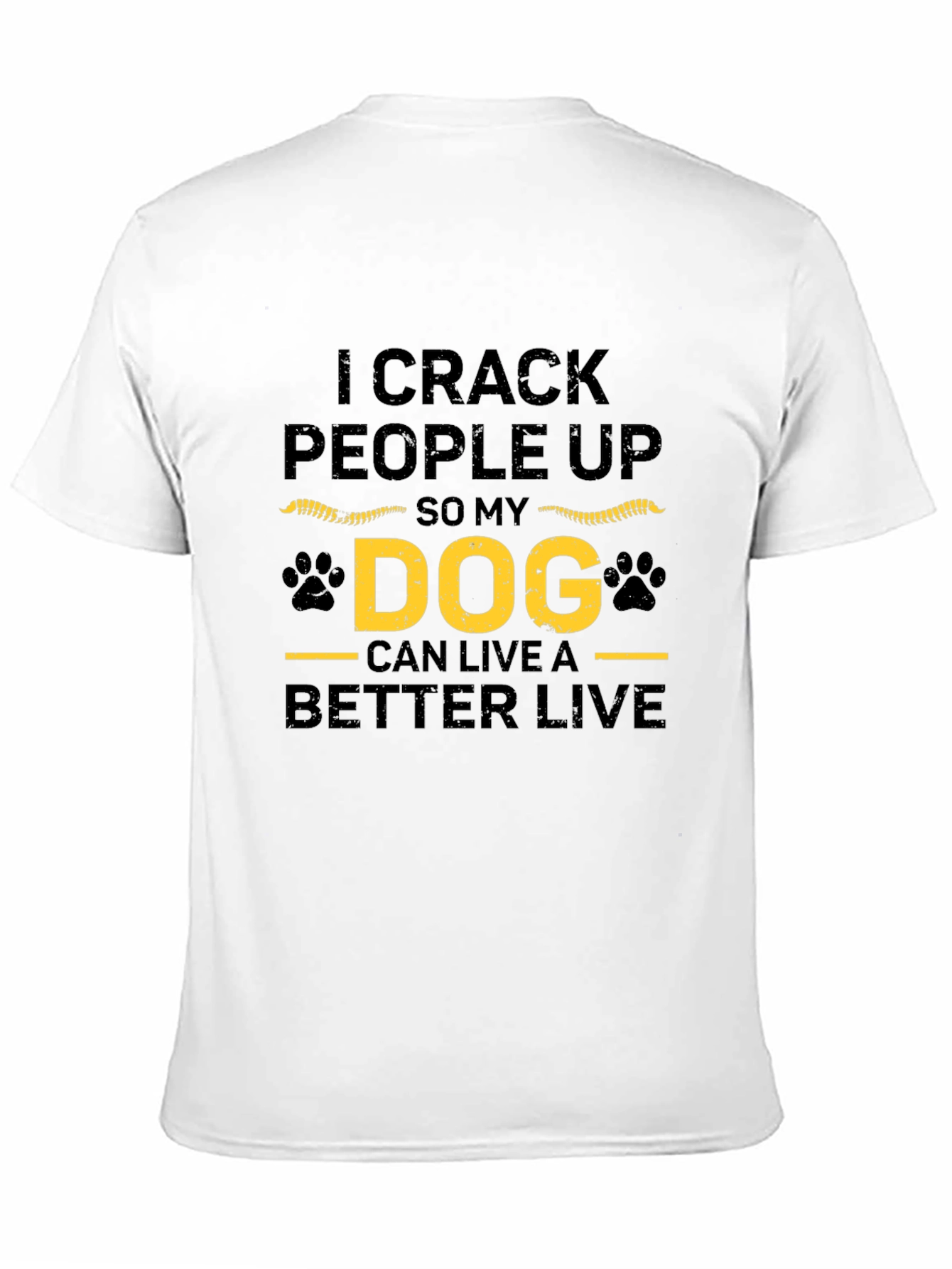 I Crack People Up Dog T-Shirt