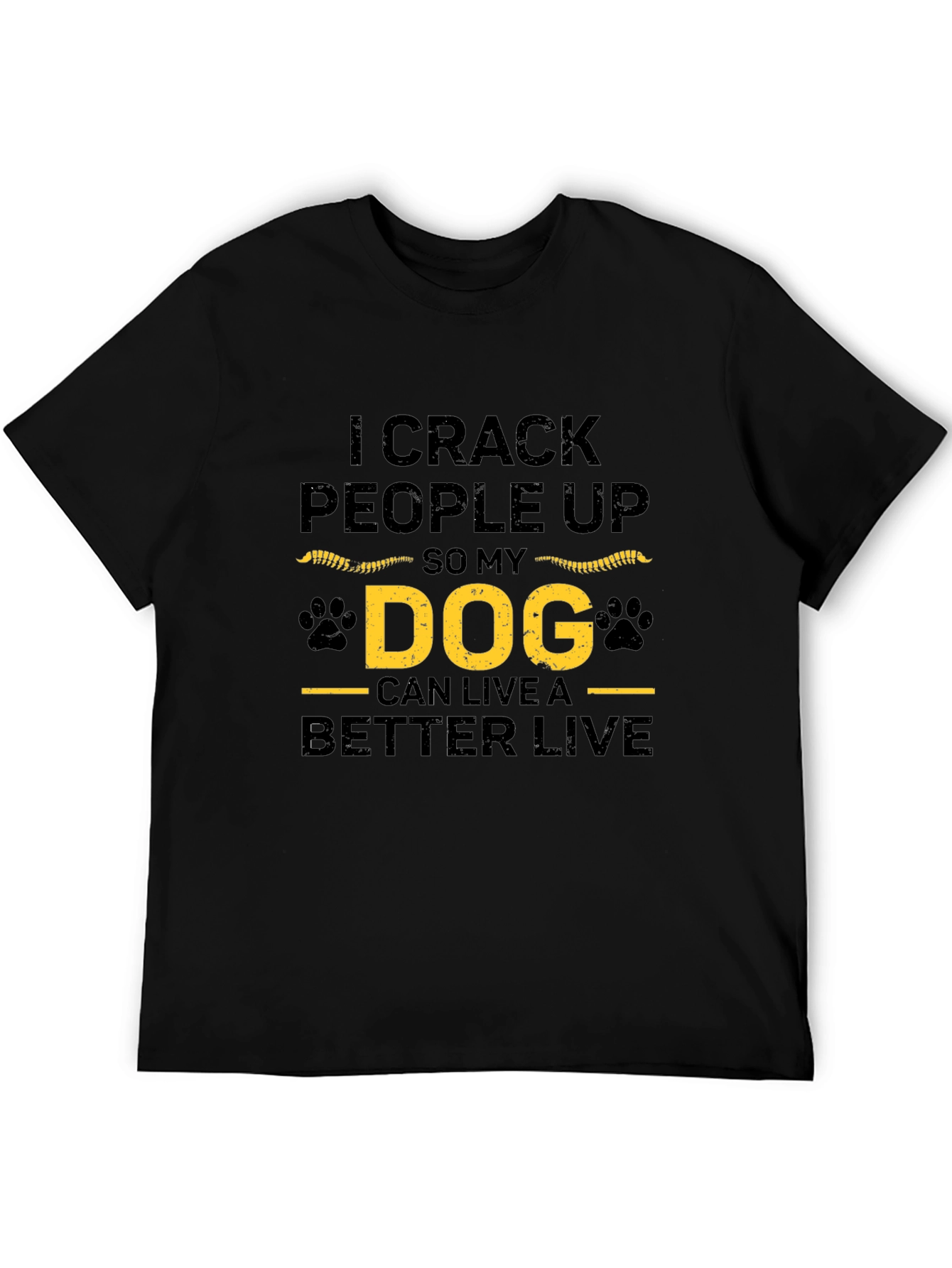 I Crack People Up Dog T-Shirt