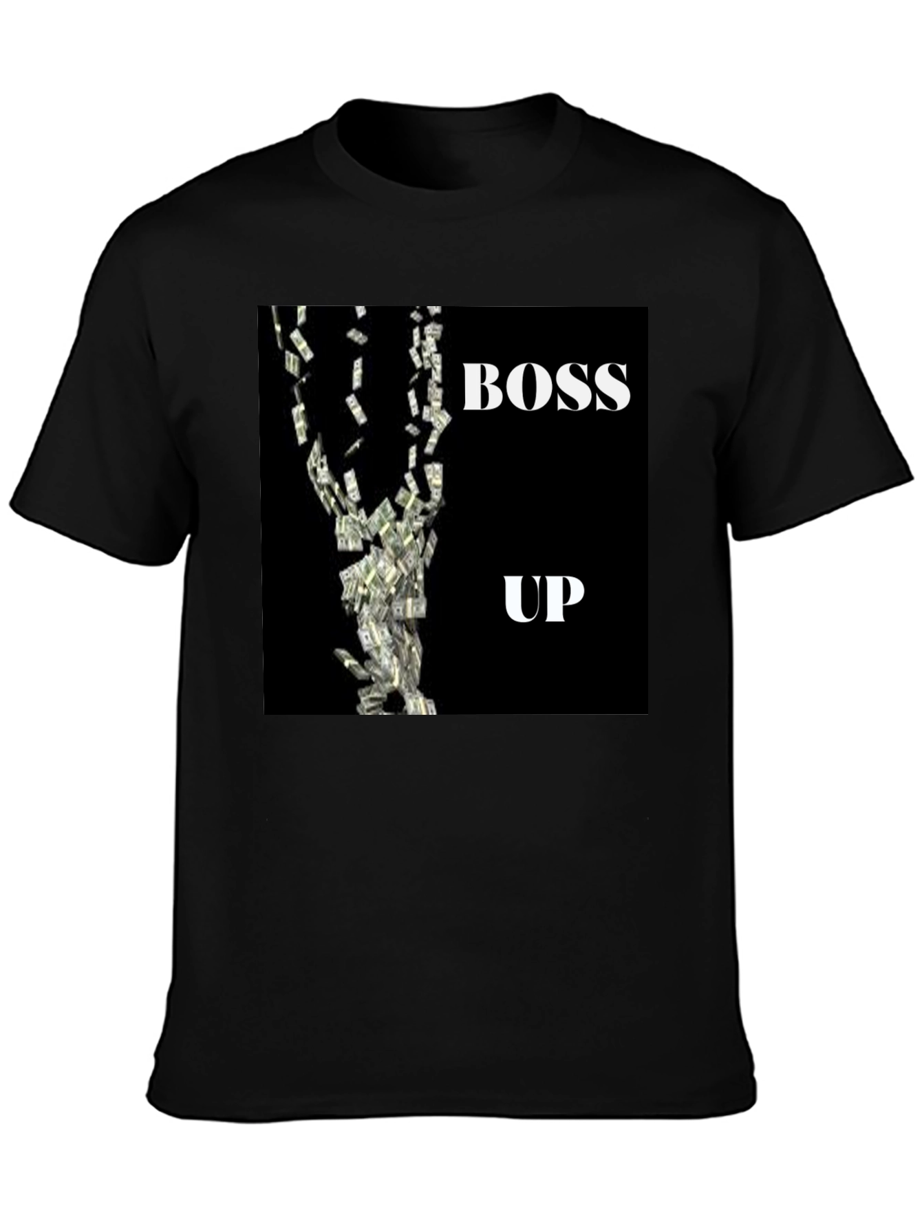 Boss Up Graphic Tee - Black