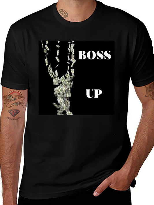 Boss Up Graphic Tee - Black