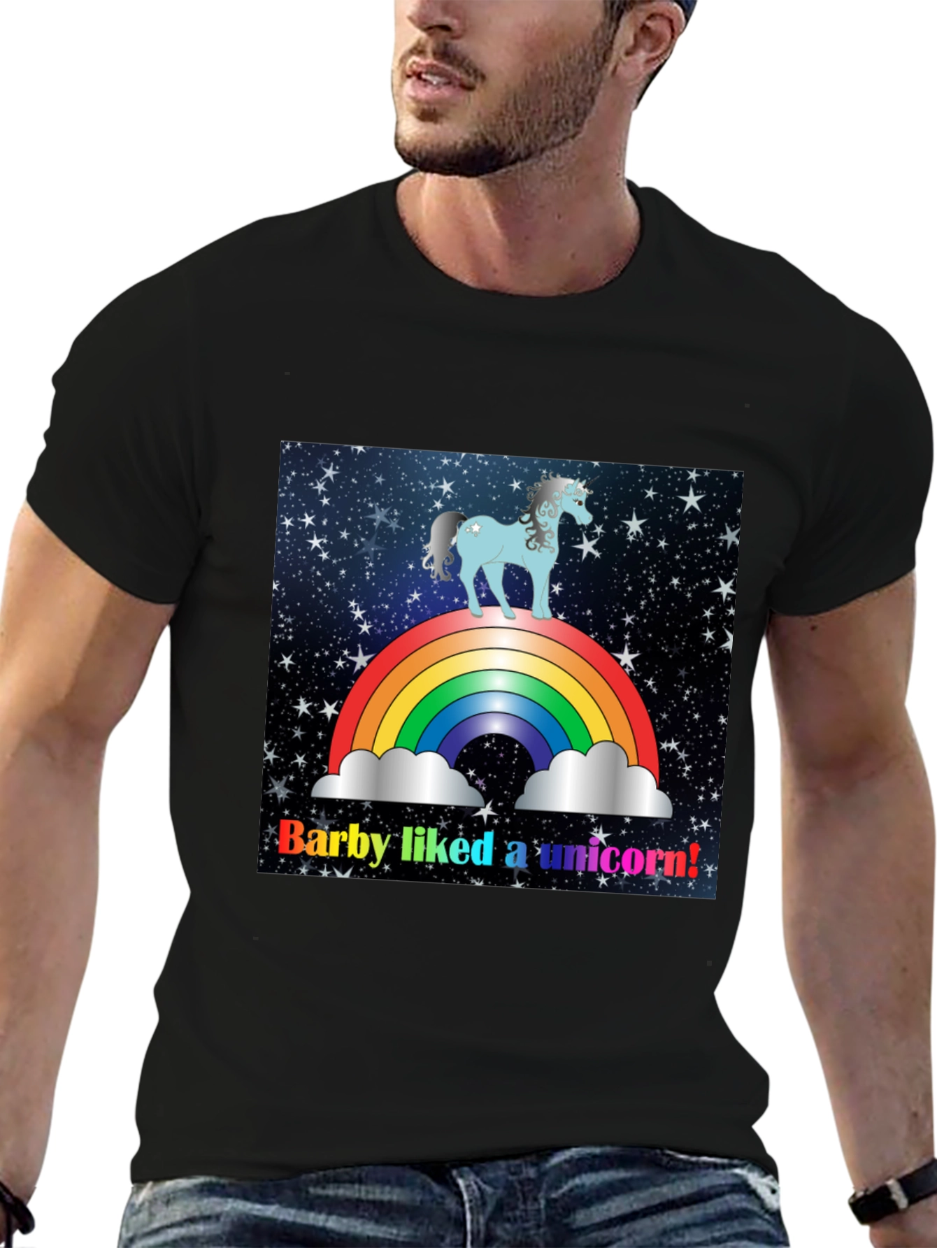 Rainbow Unicorn Novelty T-Shirt