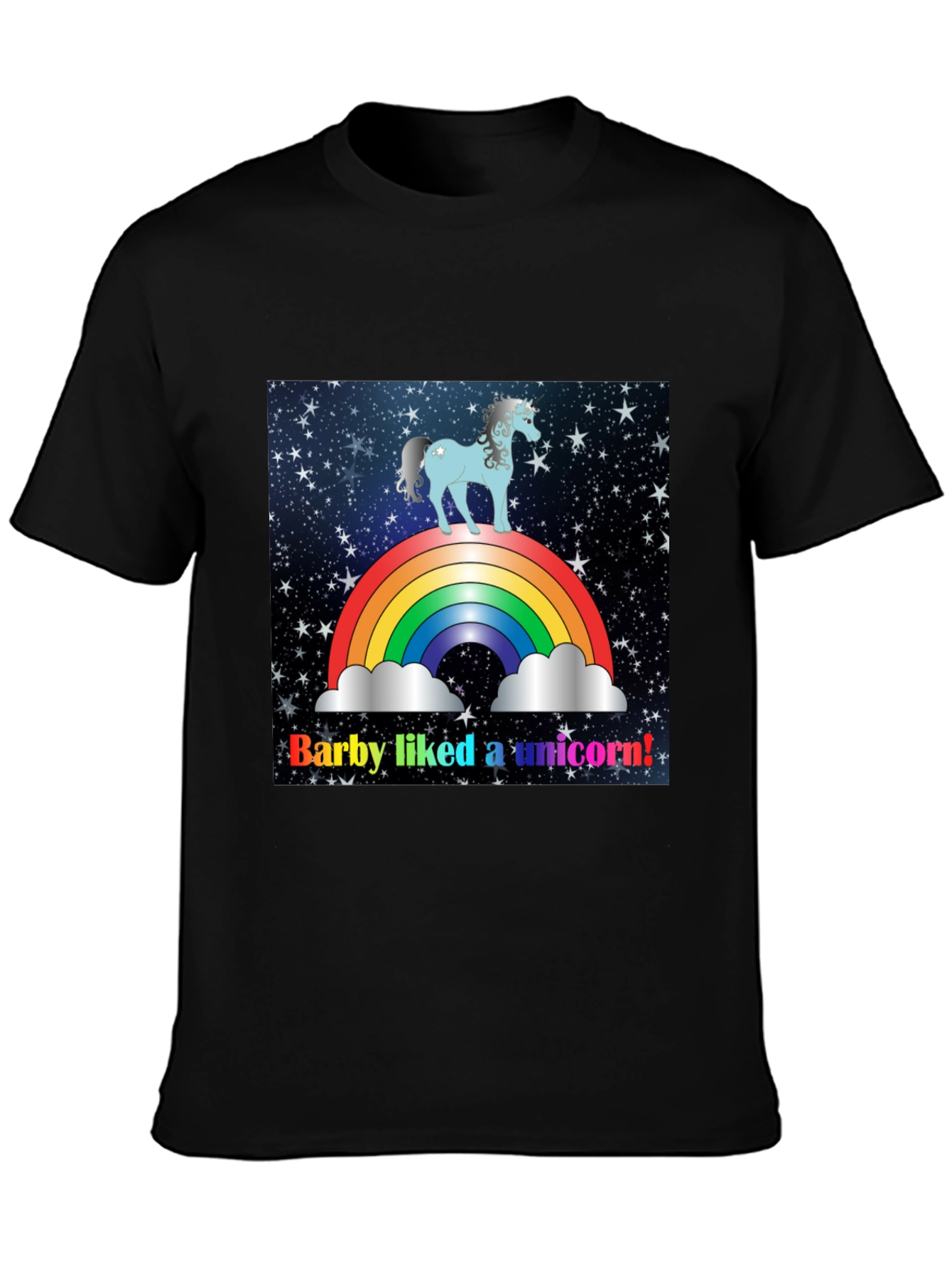 Rainbow Unicorn Novelty T-Shirt