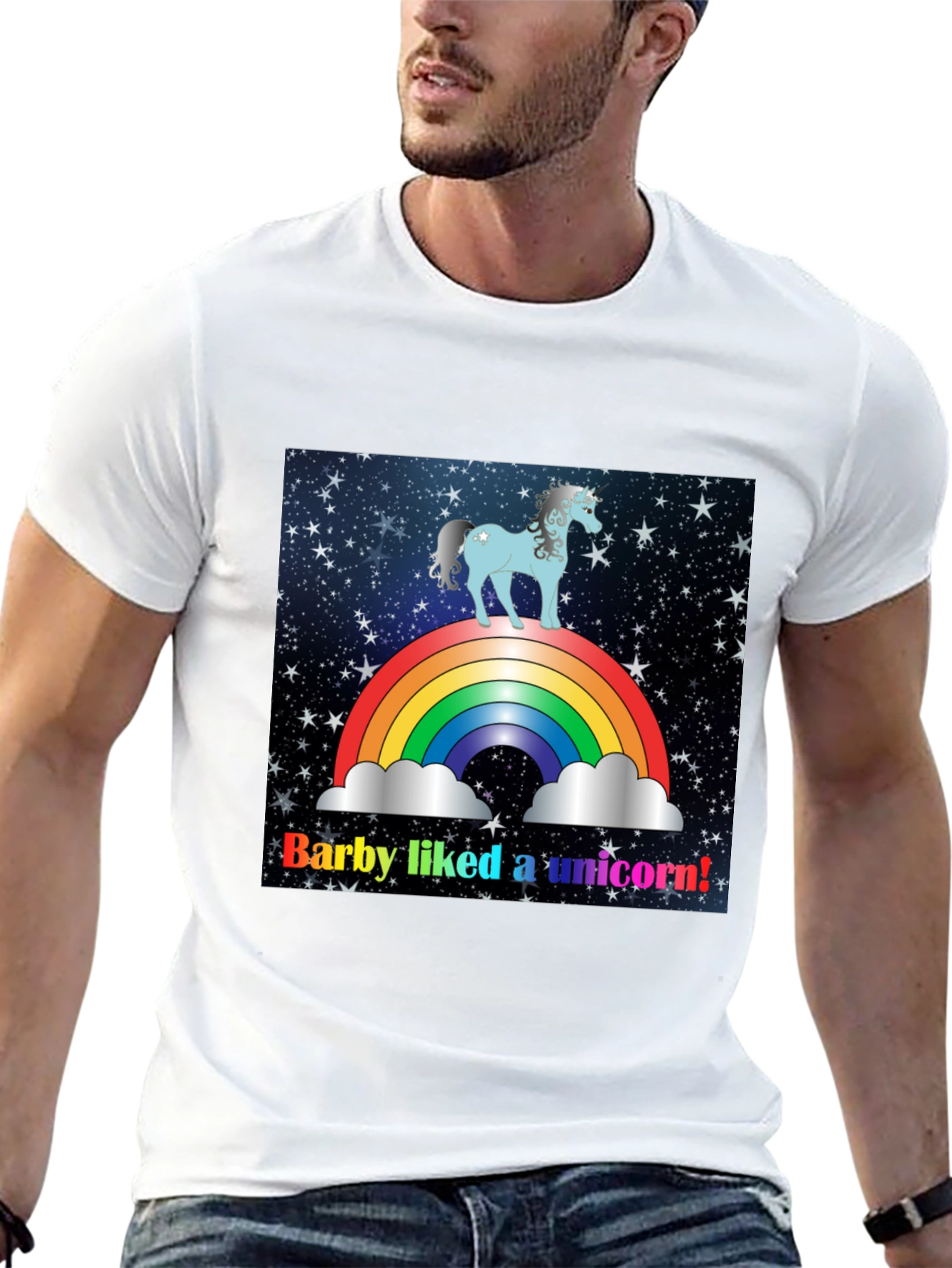 Rainbow Unicorn Novelty T-Shirt