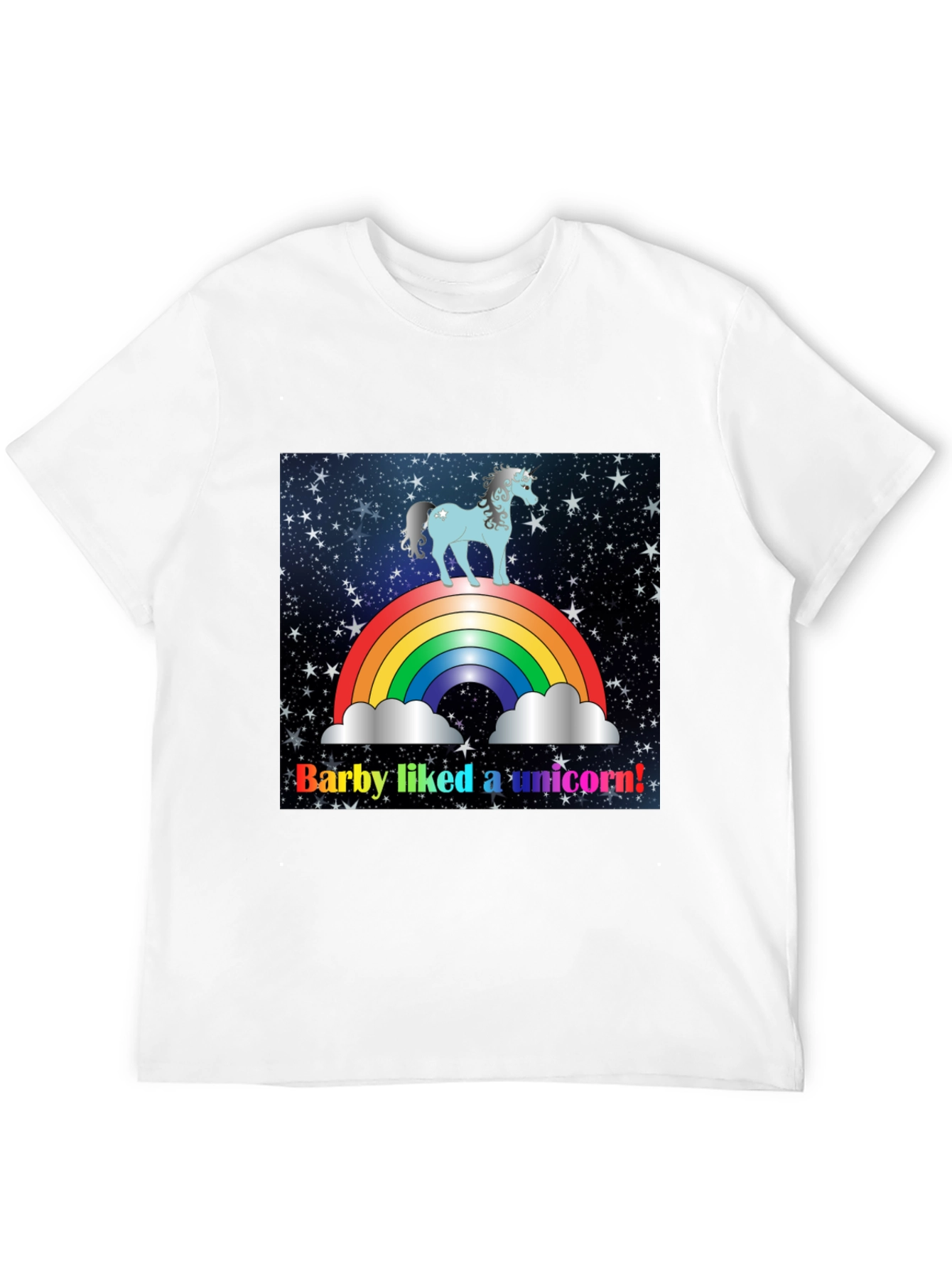 Rainbow Unicorn Novelty T-Shirt