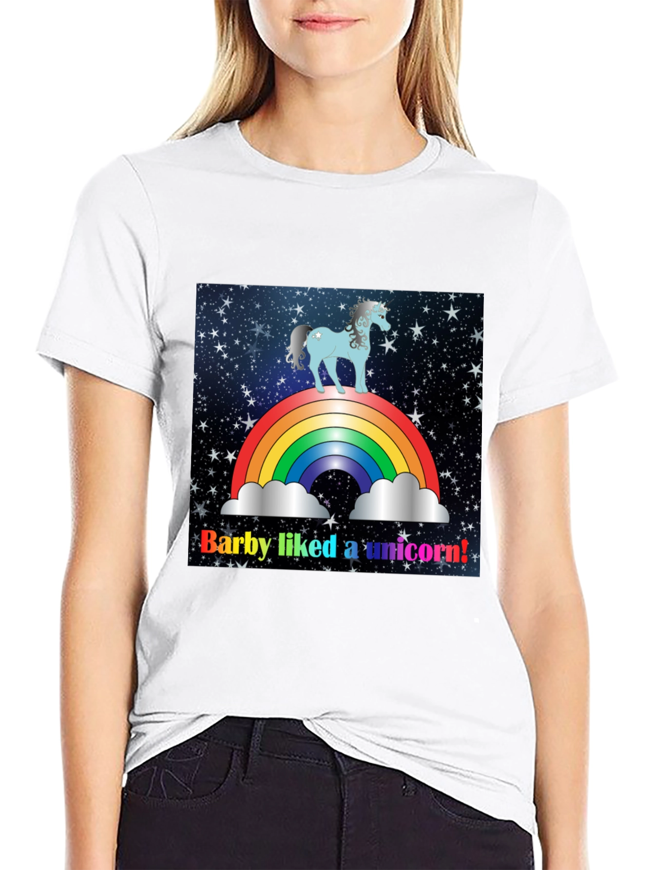 Rainbow Unicorn Novelty T-Shirt