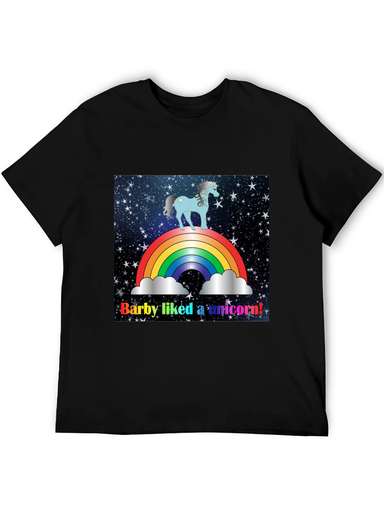 Rainbow Unicorn Novelty T-Shirt