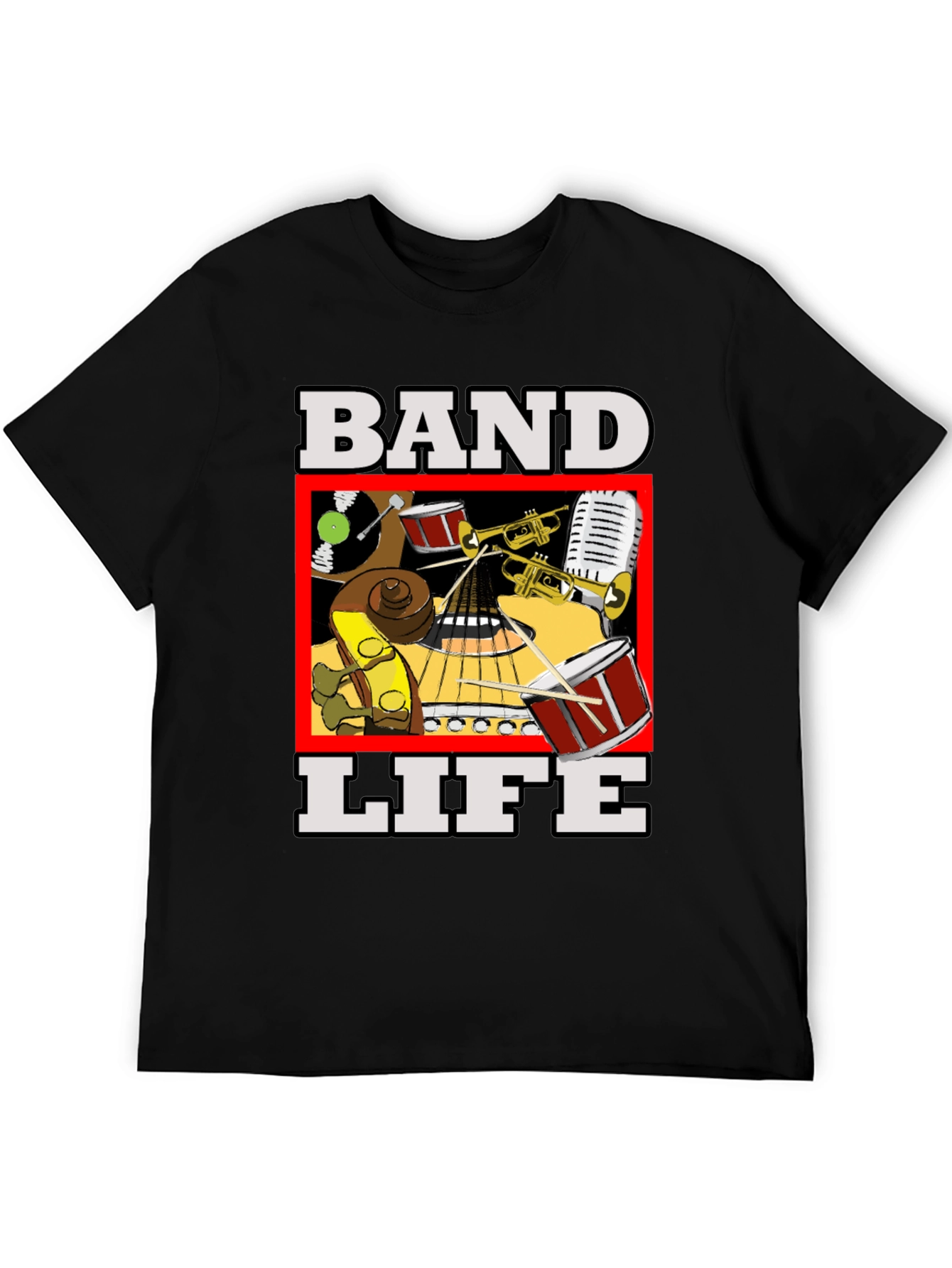 Band Life T-Shirt - Music Lover Tee