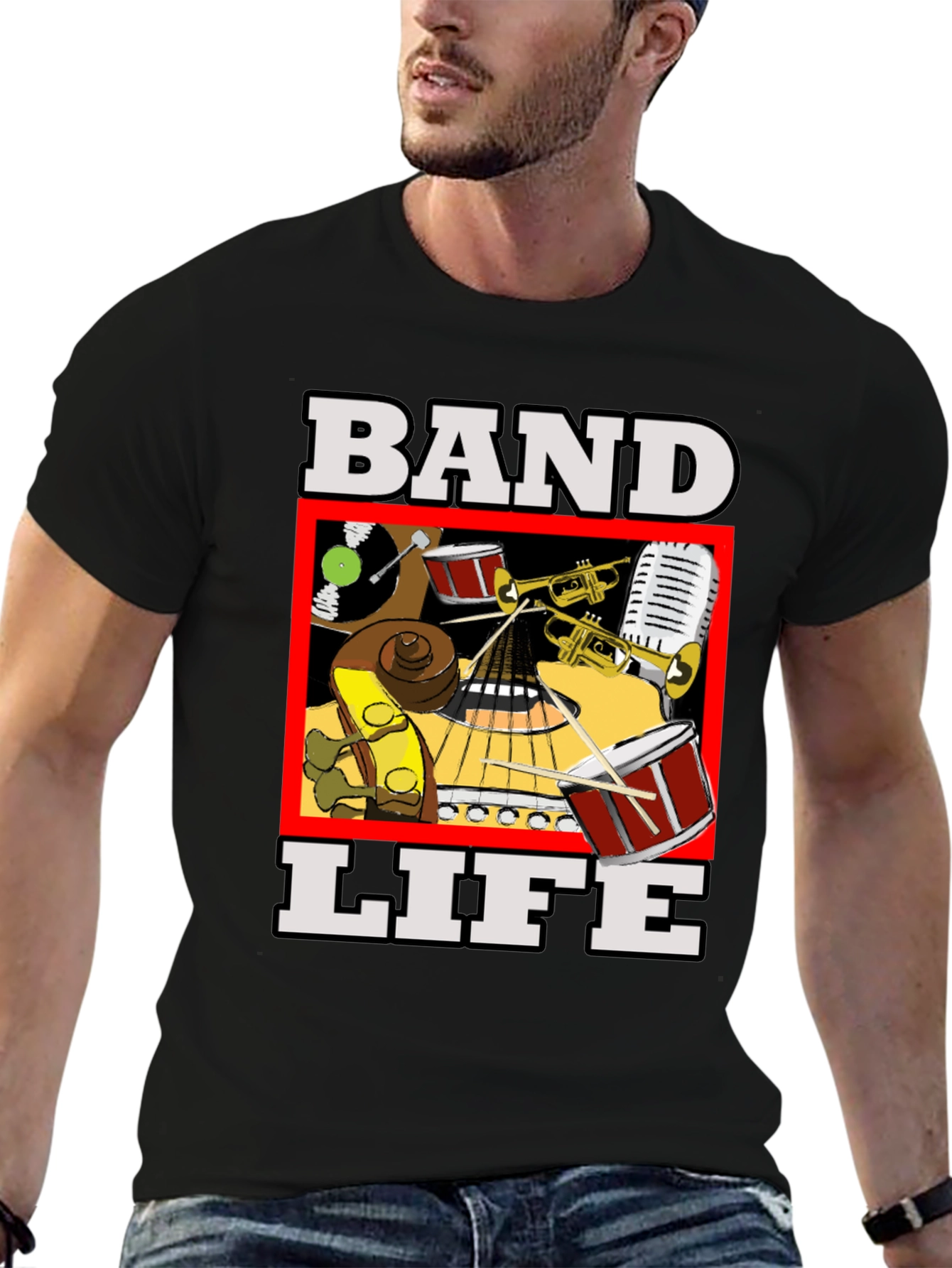 Band Life T-Shirt - Music Lover Tee