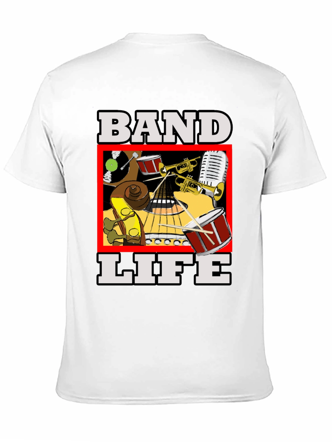 Band Life T-Shirt - Music Lover Tee