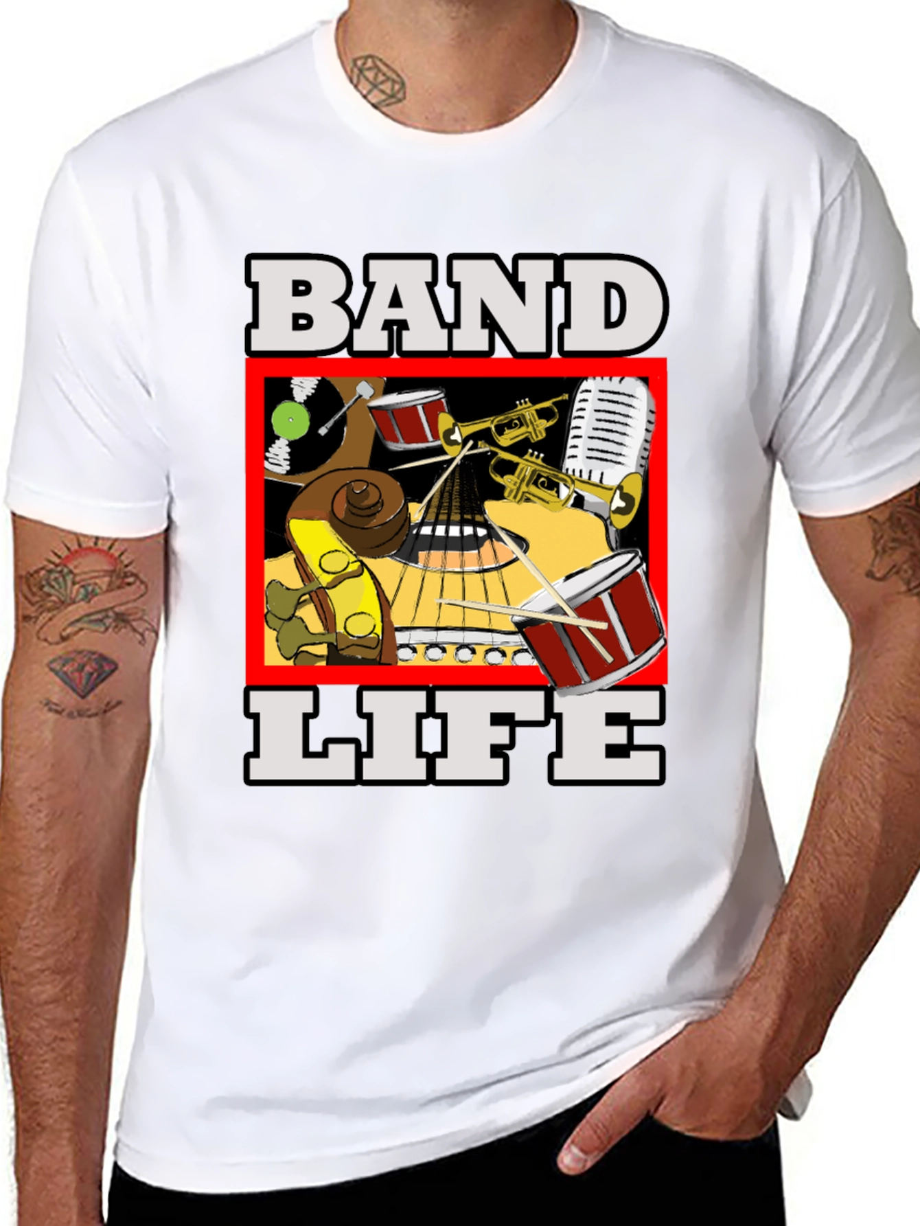 Band Life T-Shirt - Music Lover Tee