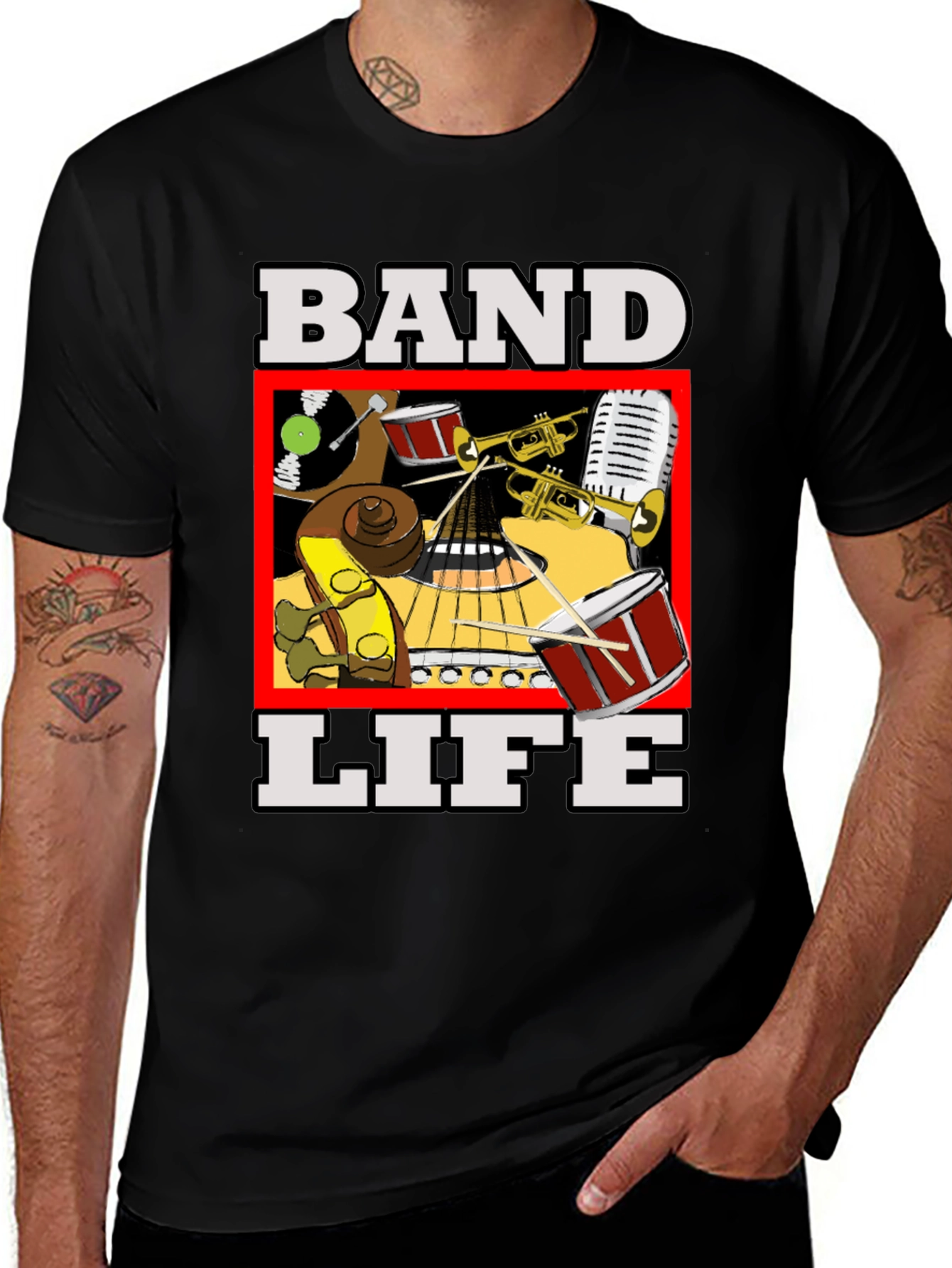 Band Life T-Shirt - Music Lover Tee