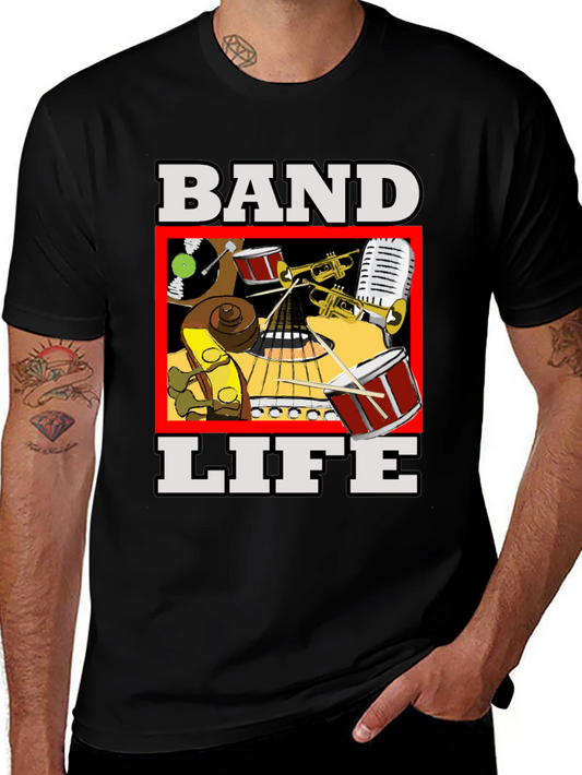 Band Life T-Shirt - Music Lover Tee