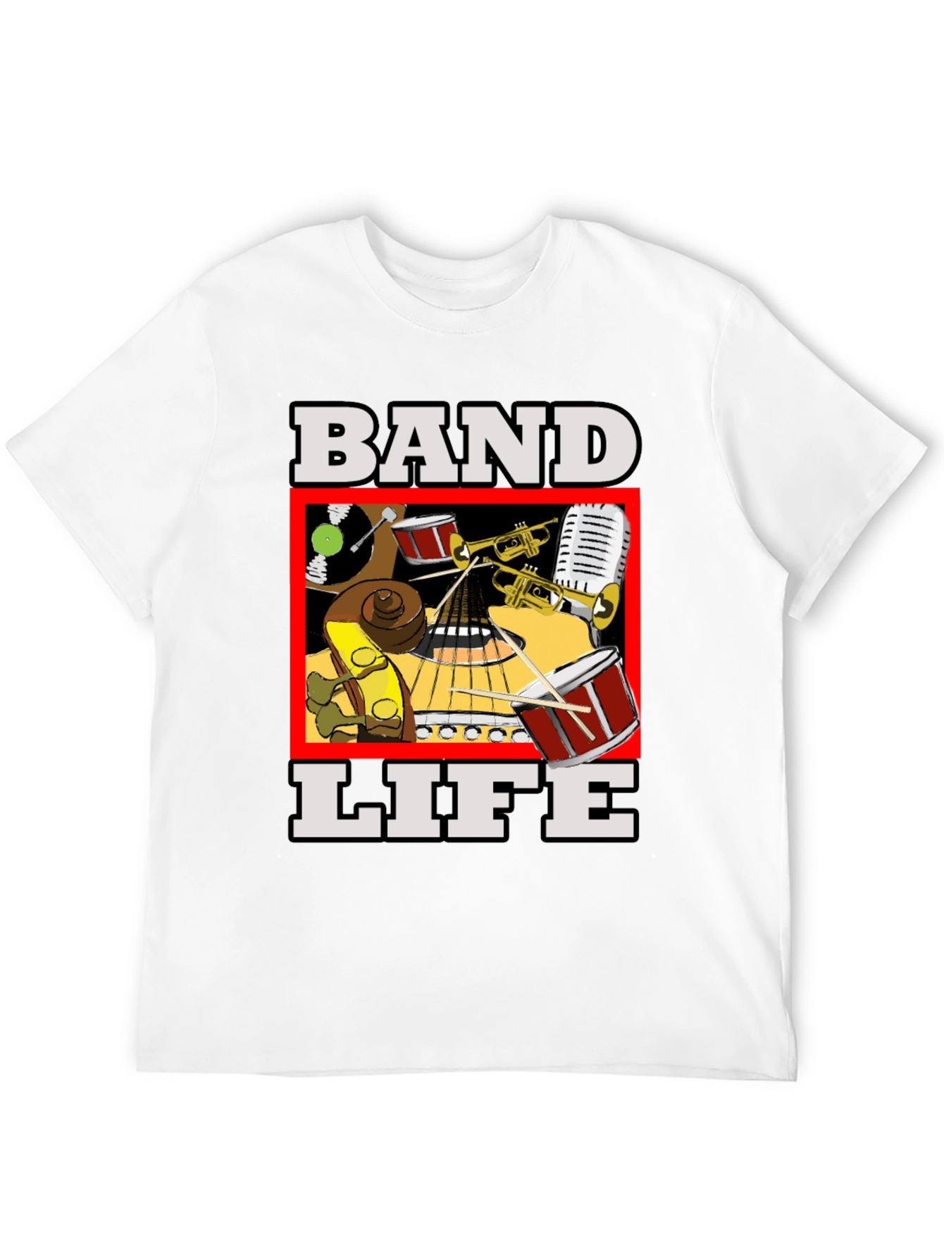 Band Life T-Shirt - Music Lover Tee