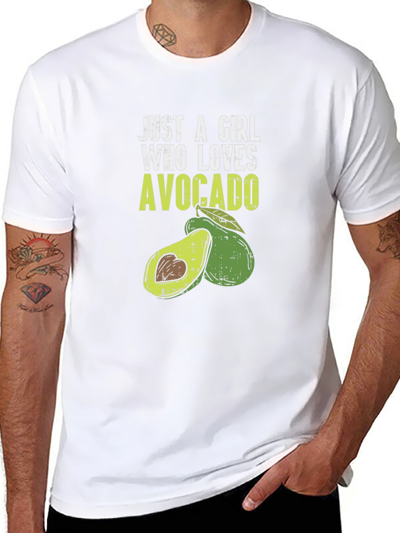 Avocado Lover Graphic T-Shirt - Womens Funny Tee