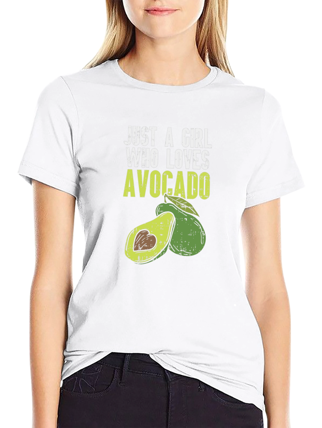 Avocado Lover Graphic T-Shirt - Womens Funny Tee