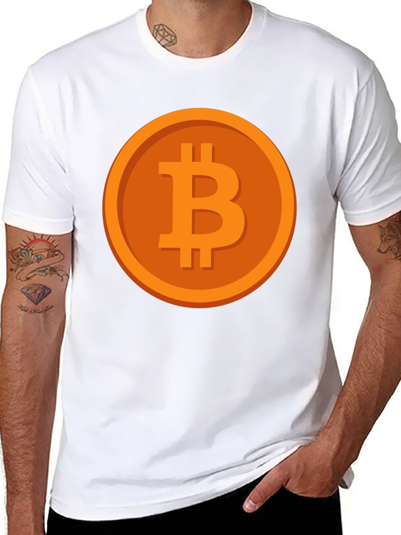 Bitcoin Graphic T-Shirt - Crypto Currency Tee