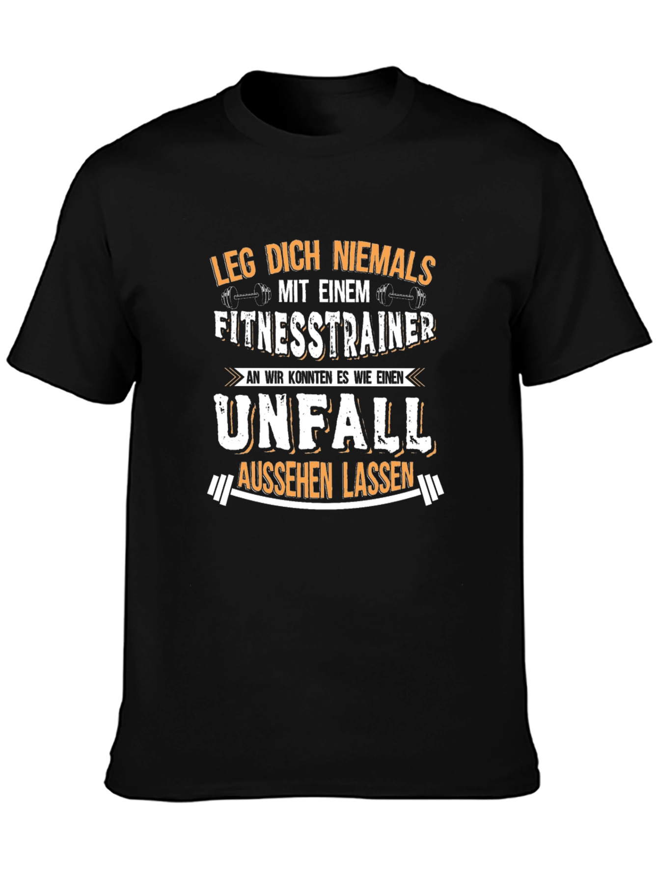 Fitness Trainer Novelty Graphic T-Shirt