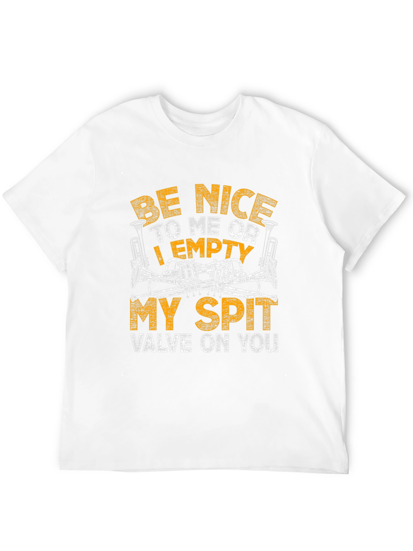 Funny Trombone Player Graphic T-Shirt