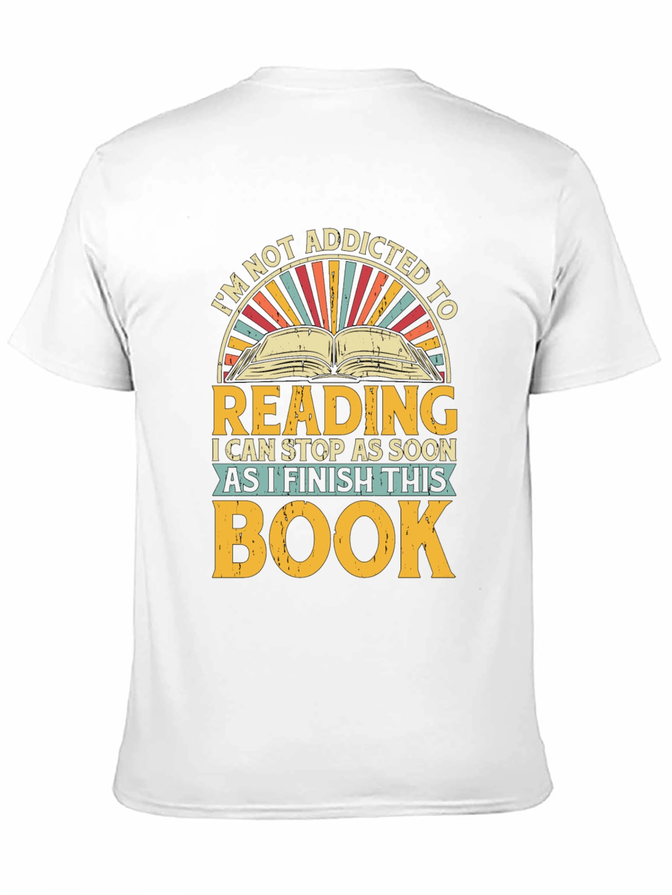 Addicted To Reading T-Shirt - Funny Book Lover Tee