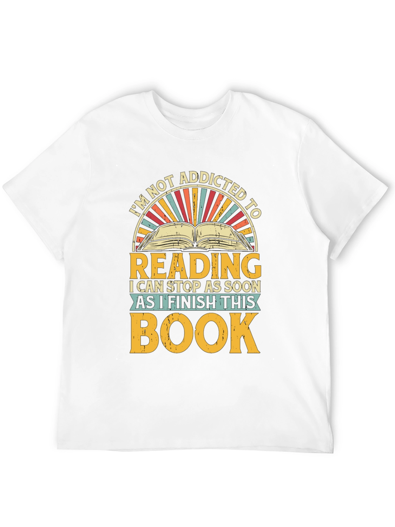 Addicted To Reading T-Shirt - Funny Book Lover Tee