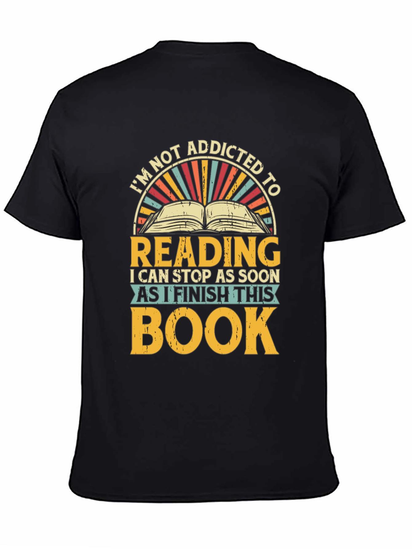 Addicted To Reading T-Shirt - Funny Book Lover Tee