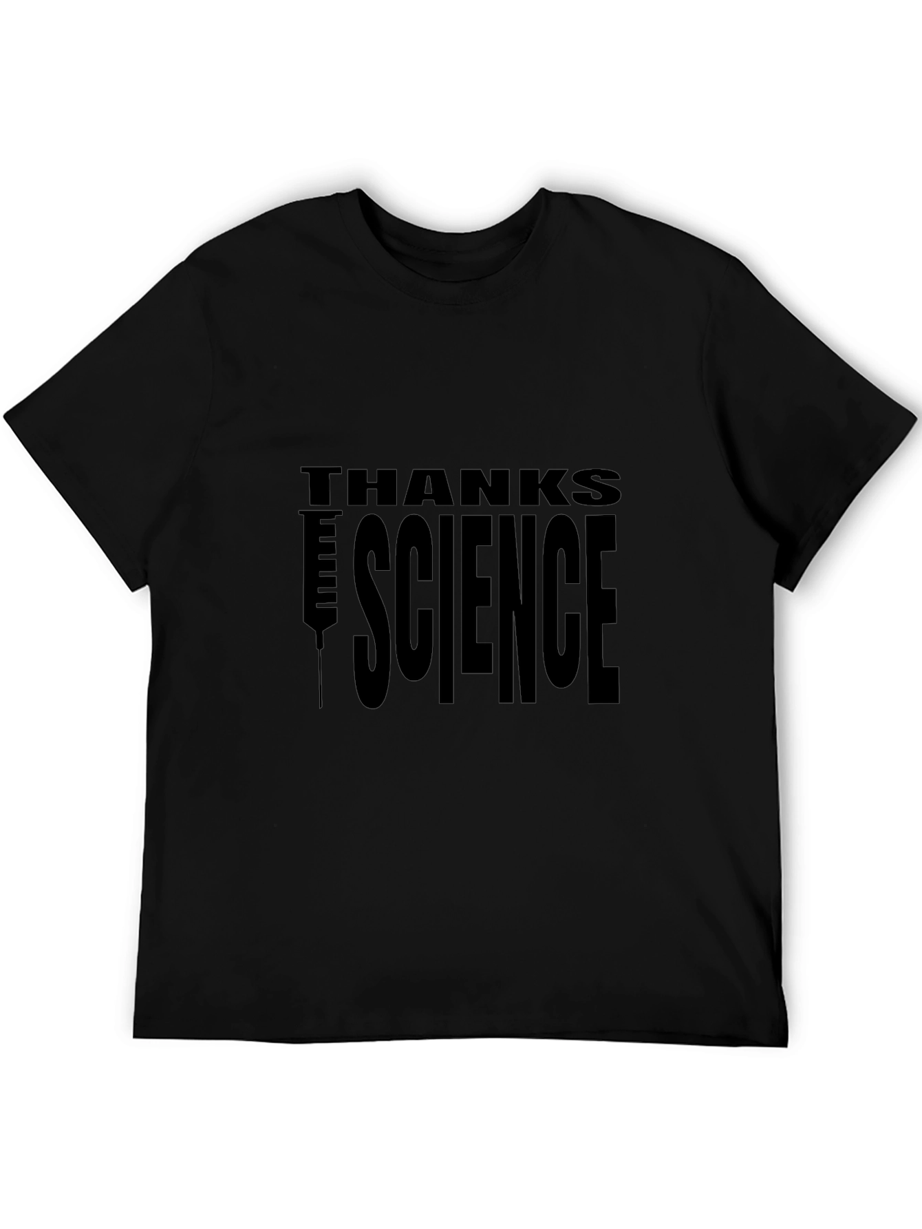 Thanks Science T-Shirt - Modern Graphic Tee