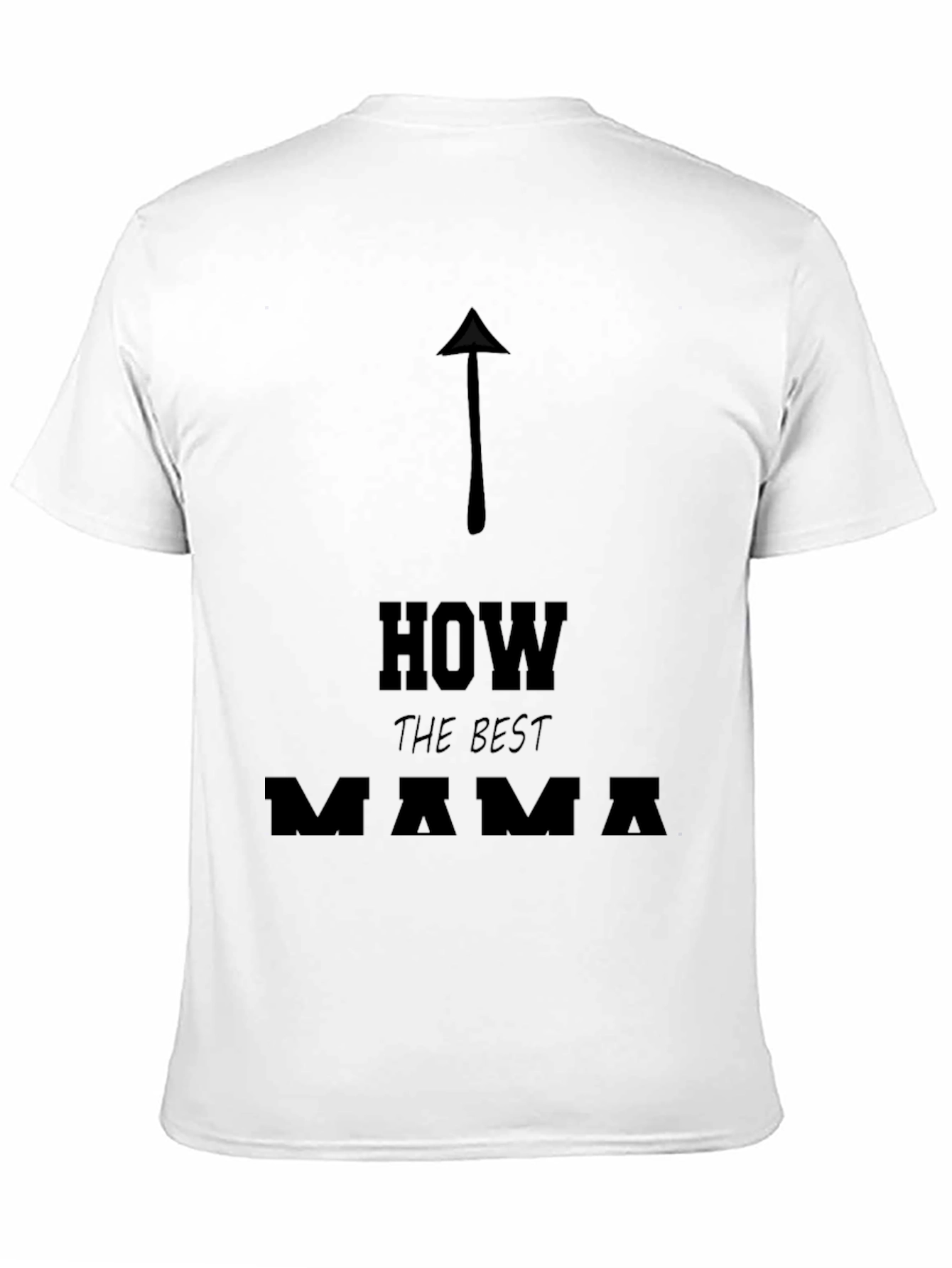 Best Mama Arrow Graphic Tee - Casual Unisex T-Shirt