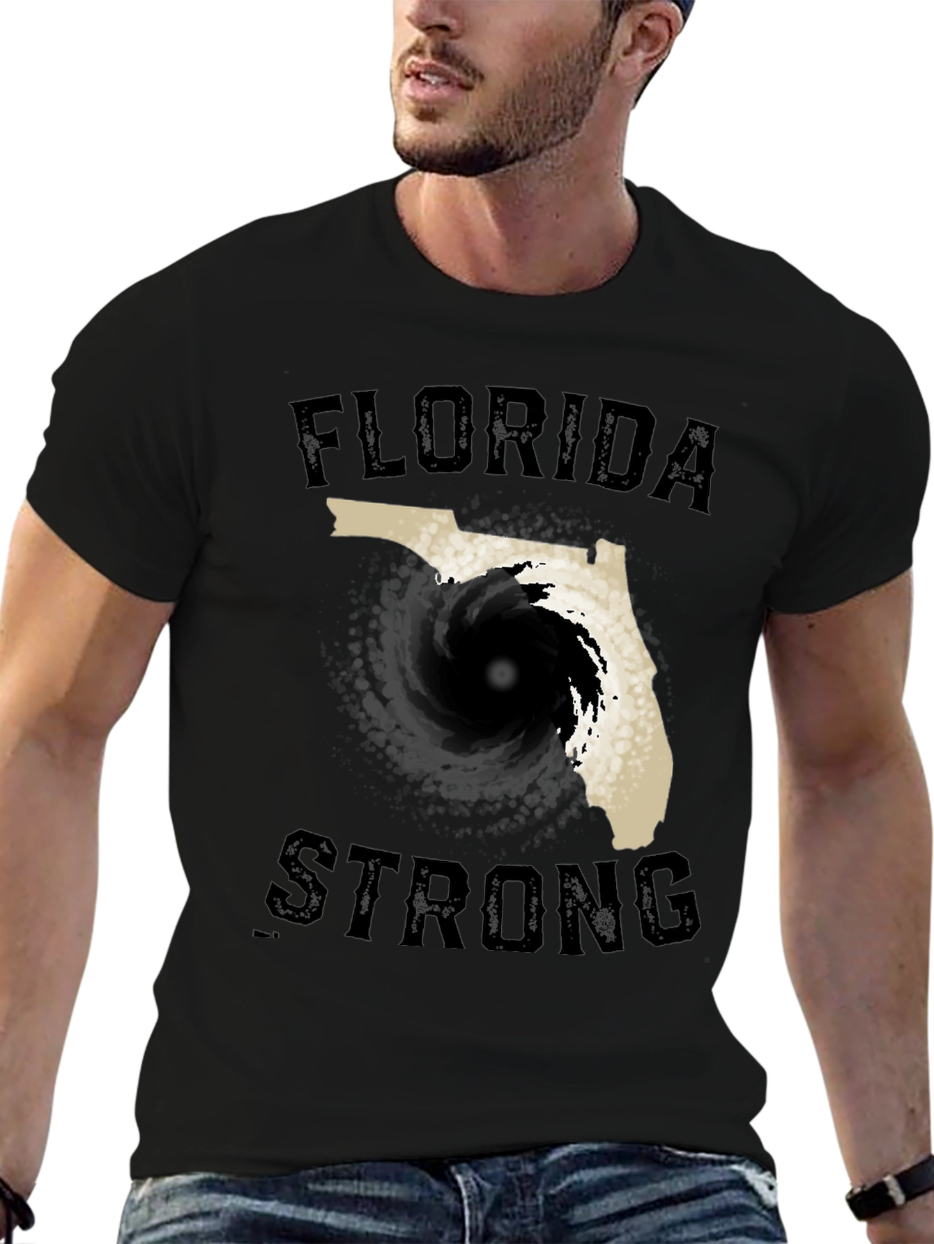 Florida Strong Hurricane Graphic T-Shirt