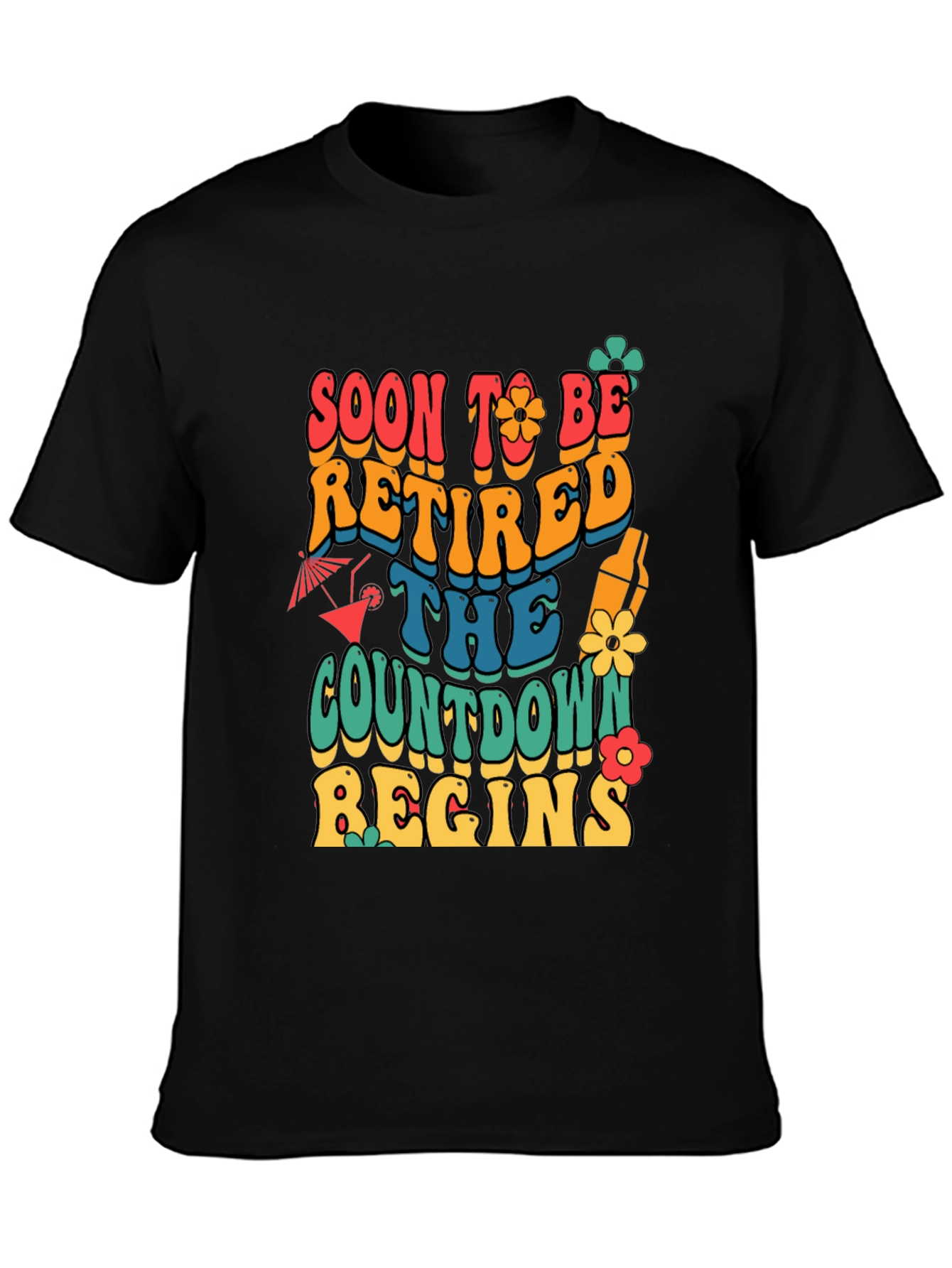 Soon To Be Retired Countdown Begins T-Shirt