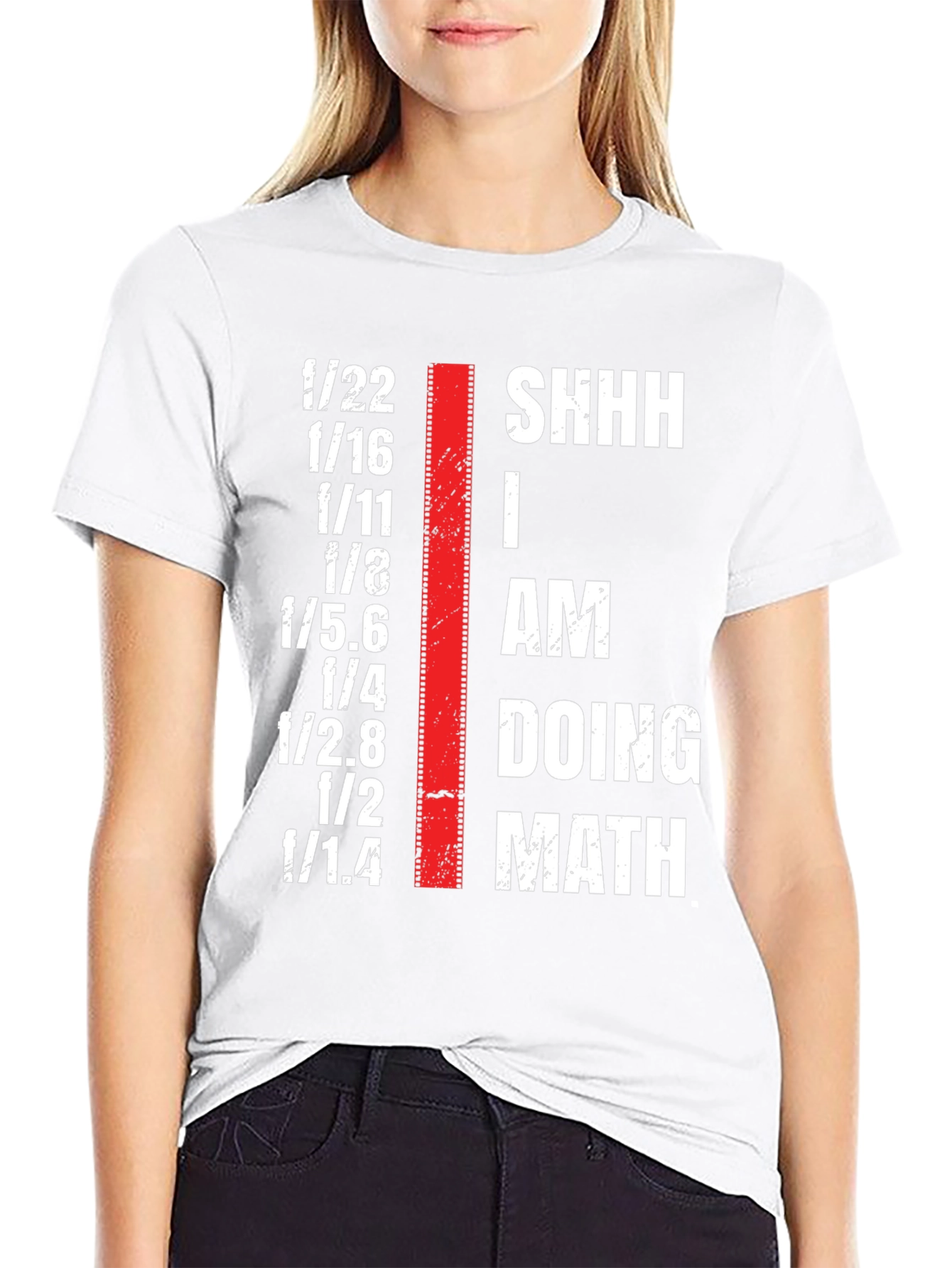 Funny Photographer T-Shirt - I am Doing Math