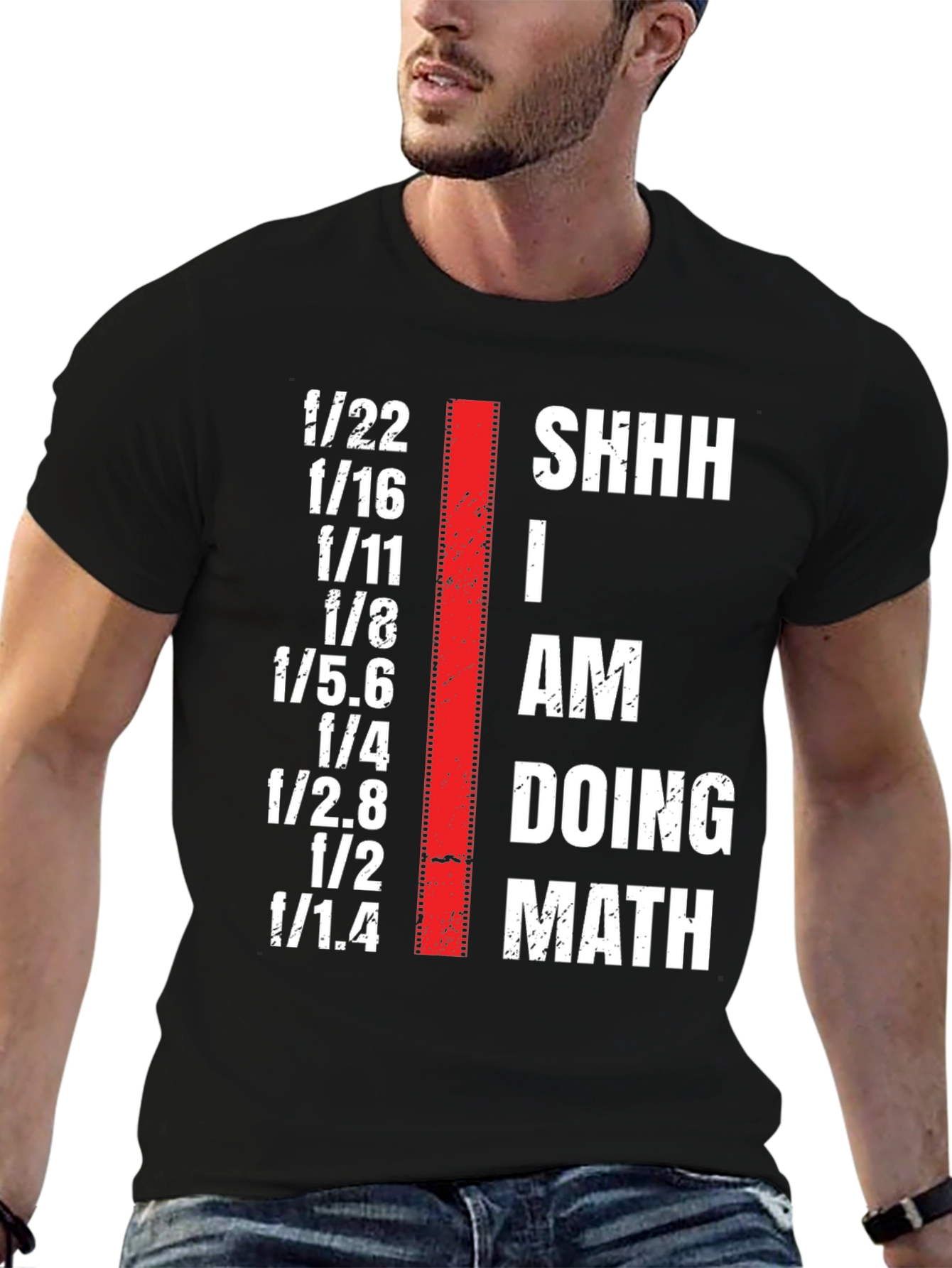 Funny Photographer T-Shirt - I am Doing Math